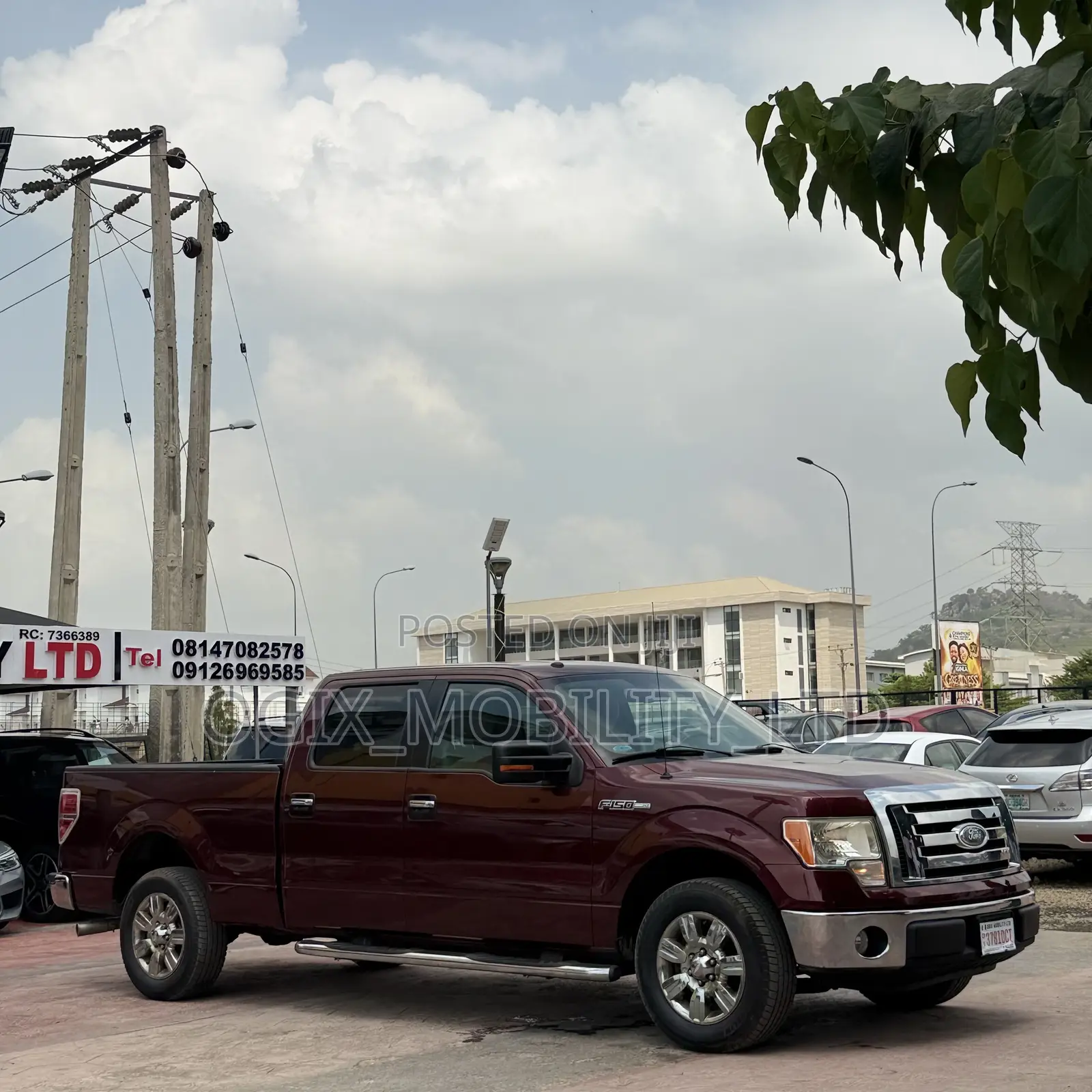Ford F-150 2009 Maroon
