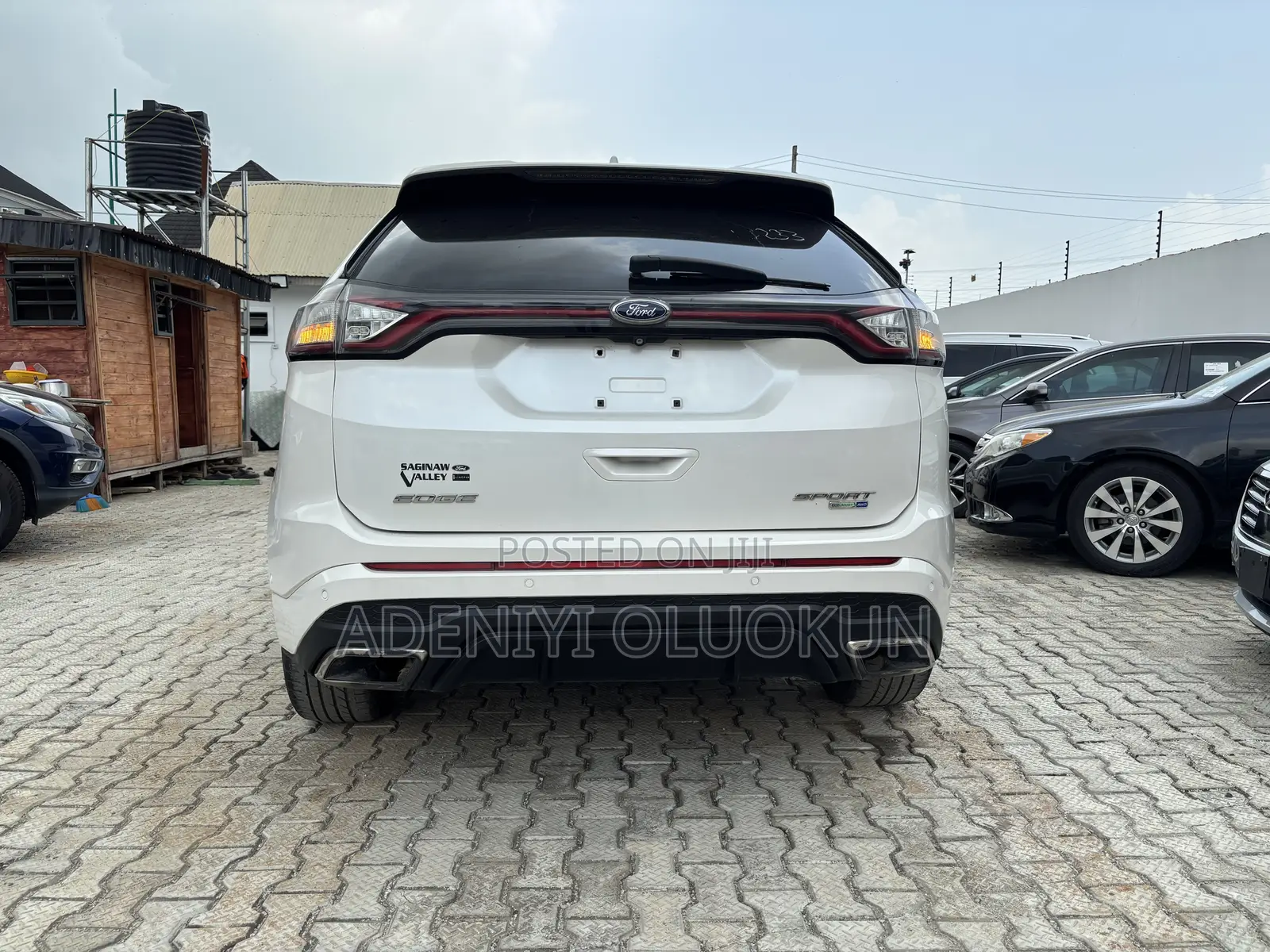 Ford Edge Titanium 4dr SUV AWD (2.0L 4cyl Turbo 6A) 2015 White