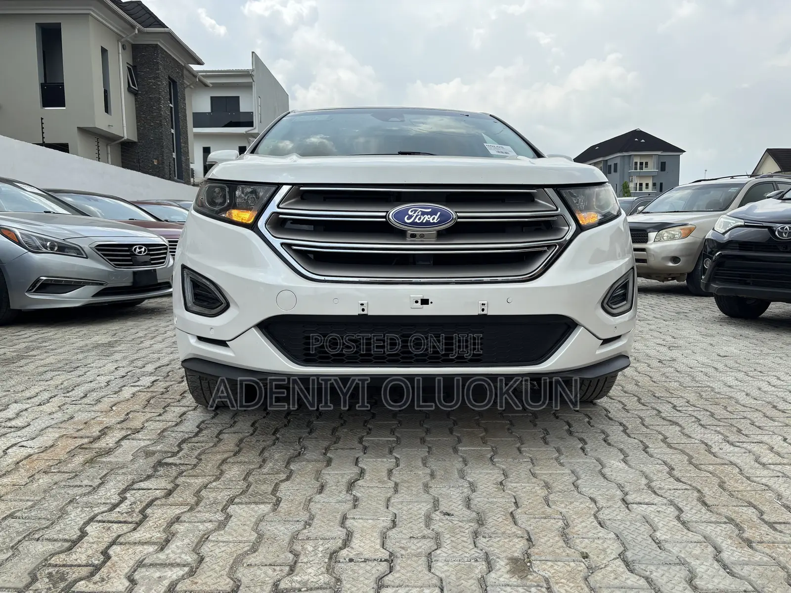 Ford Edge Titanium 4dr SUV AWD (2.0L 4cyl Turbo 6A) 2015 White