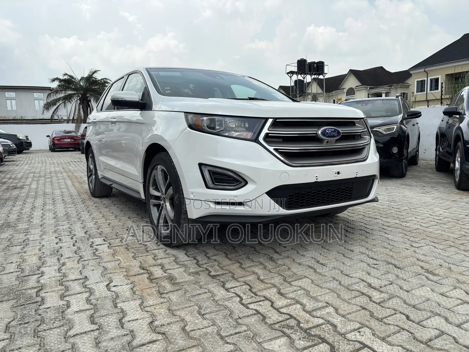 Ford Edge Titanium 4dr SUV AWD (2.0L 4cyl Turbo 6A) 2015 White