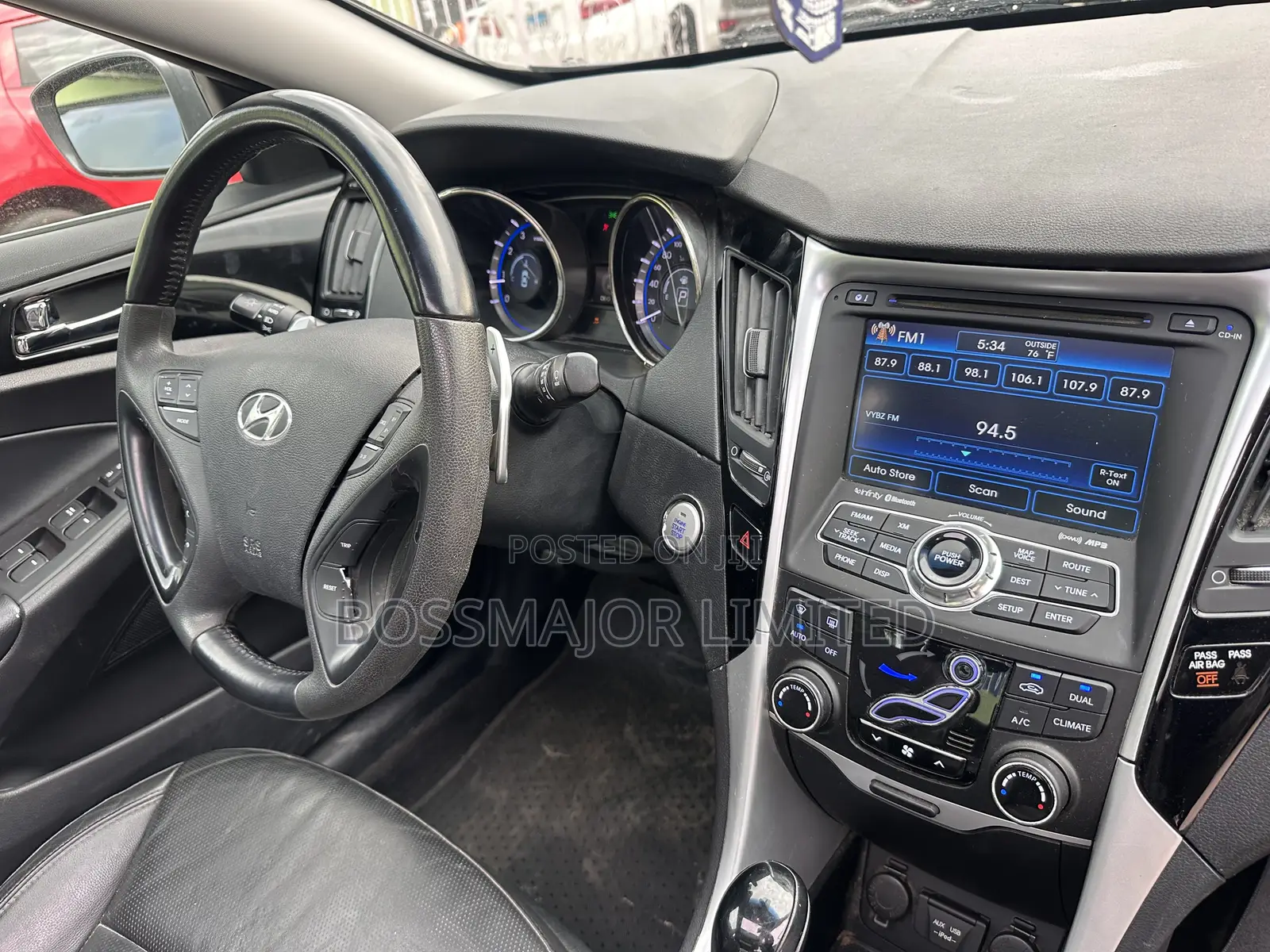 Hyundai Sonata Limited Sedan FWD (2.4L 4cyl 6A) 2013 Gray
