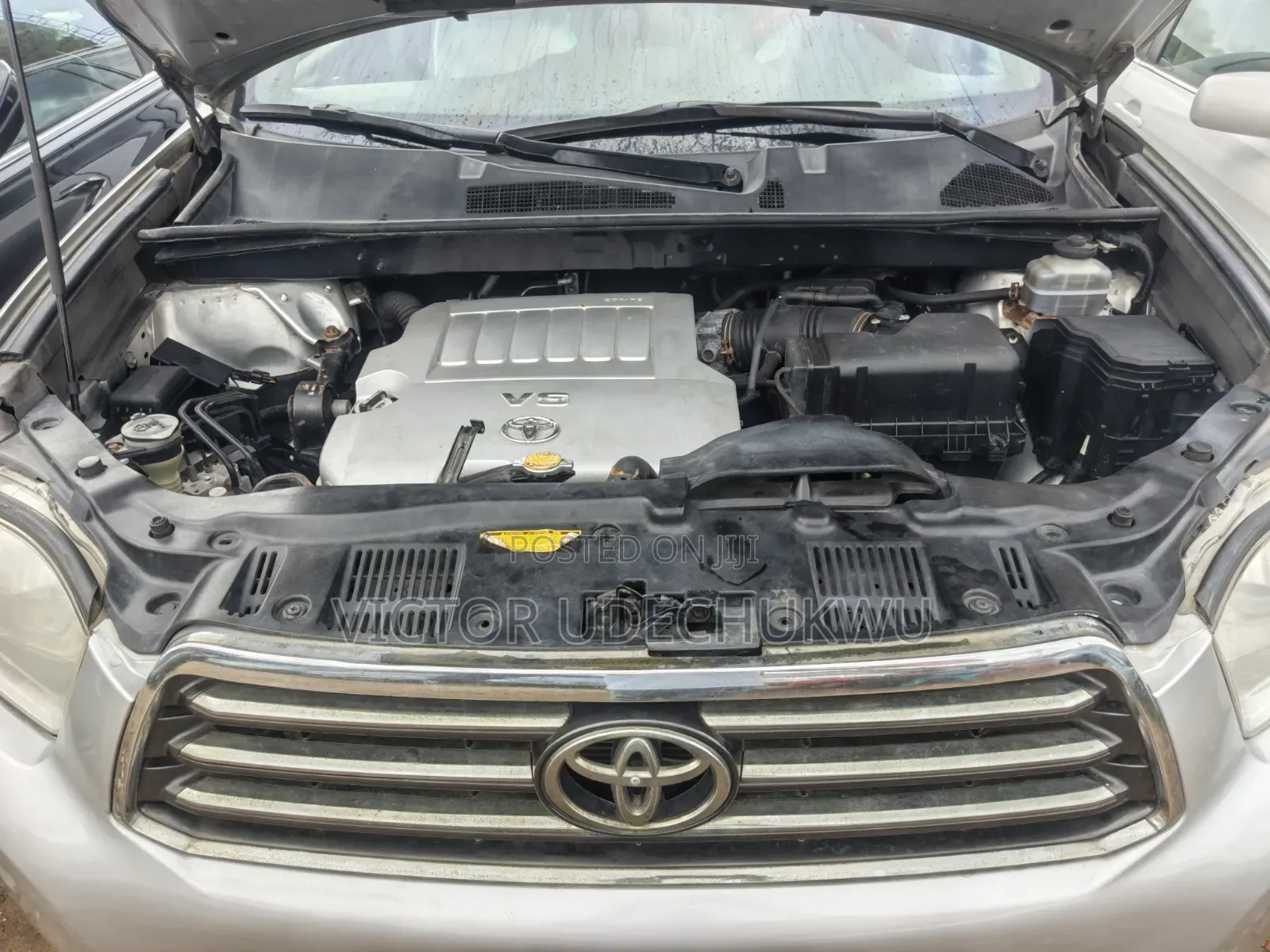 Toyota Highlander V6 2007 Silver