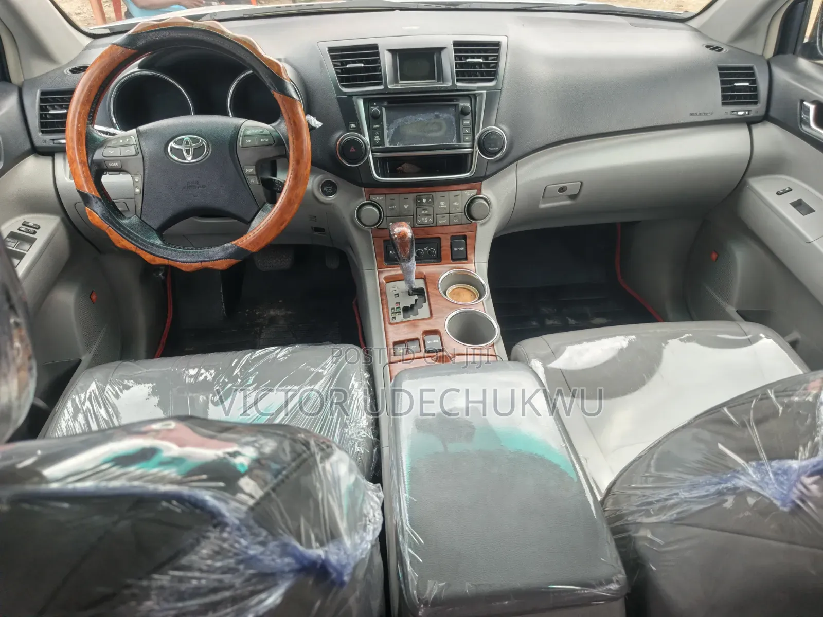 Toyota Highlander V6 2007 Silver