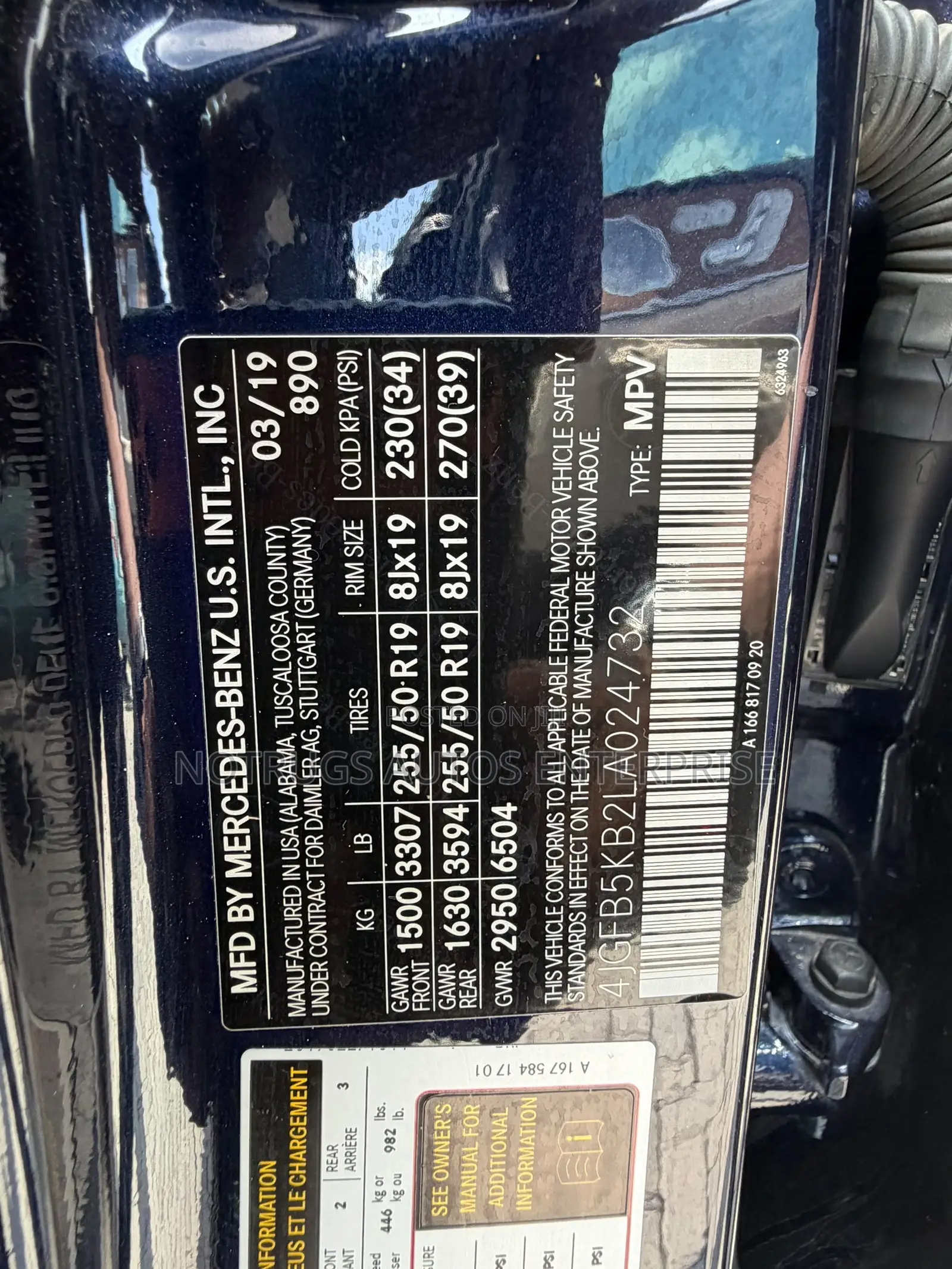 Mercedes-Benz GLE-Class GLE 450 4MATIC 2020 Blue