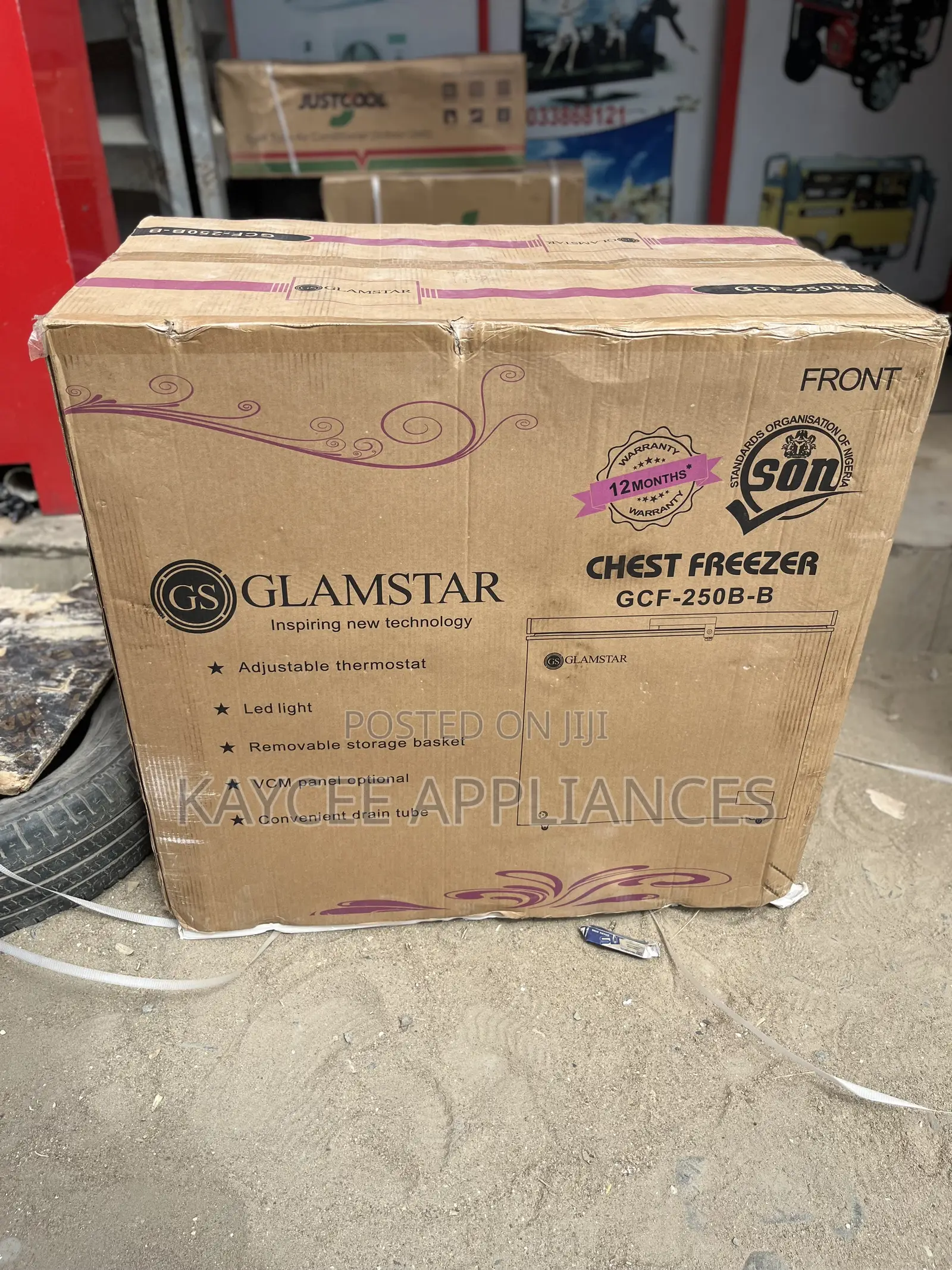 Glamstar 250L Deep Freezer