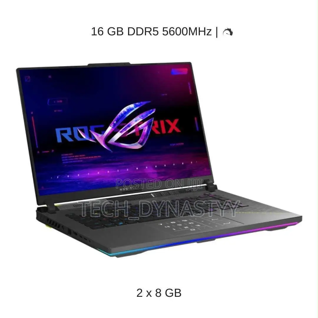 New Laptop Asus ROG Strix G16 G614 16GB AMD Ryzen 9 SSD 1T