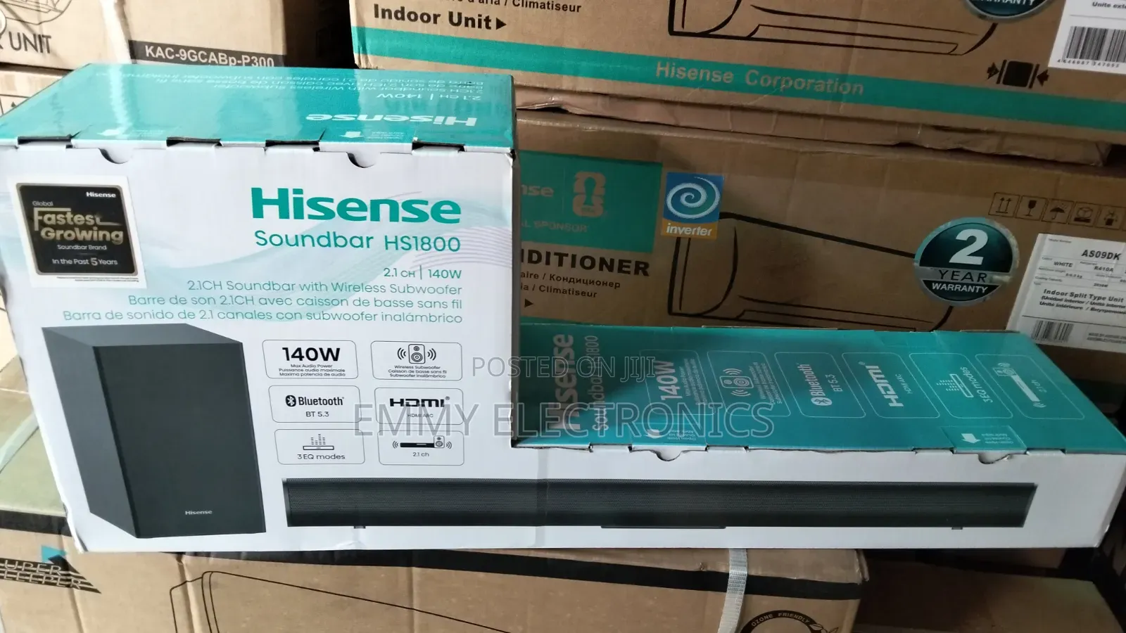 Hisense Sound Bar System Brand New
