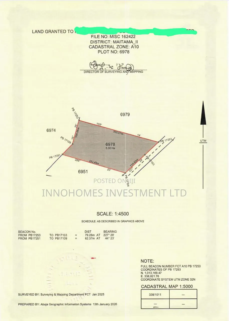 5.00 Hectares Mixed-Use Land