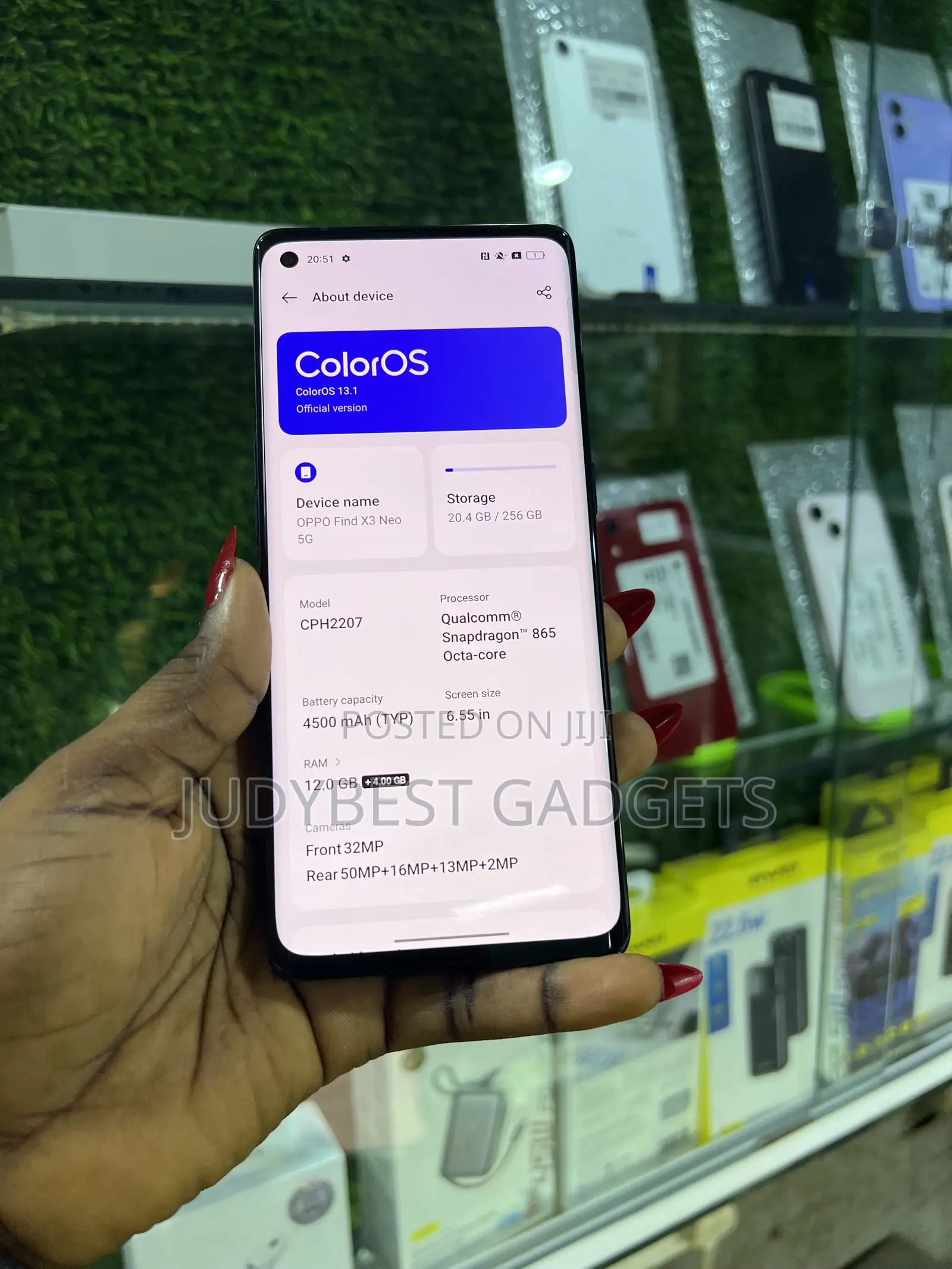 Oppo Find X3 Neo 256 GB Blue