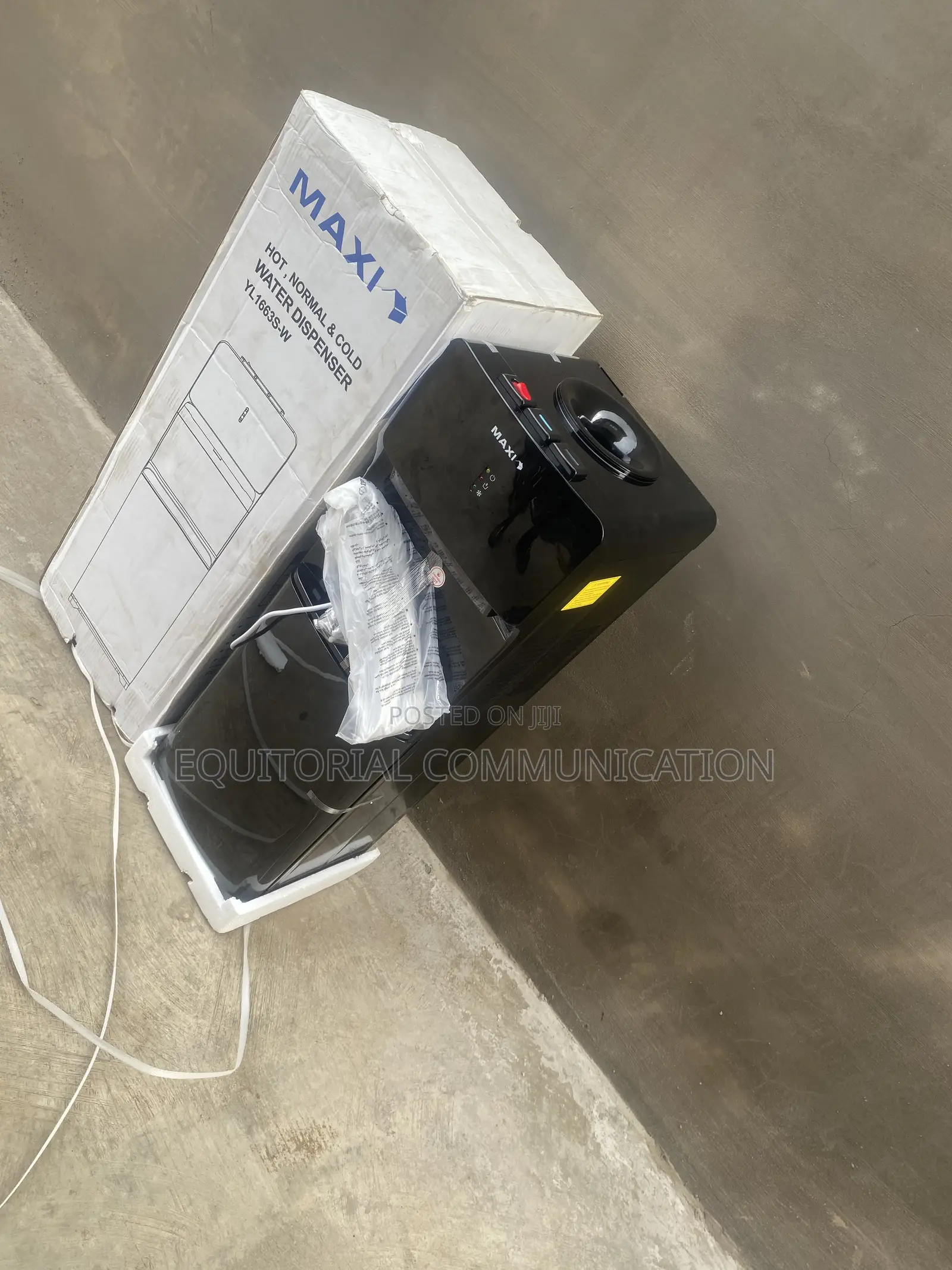 MAXI YL1663S-W Water Dispenser With Hot Water Child Lock