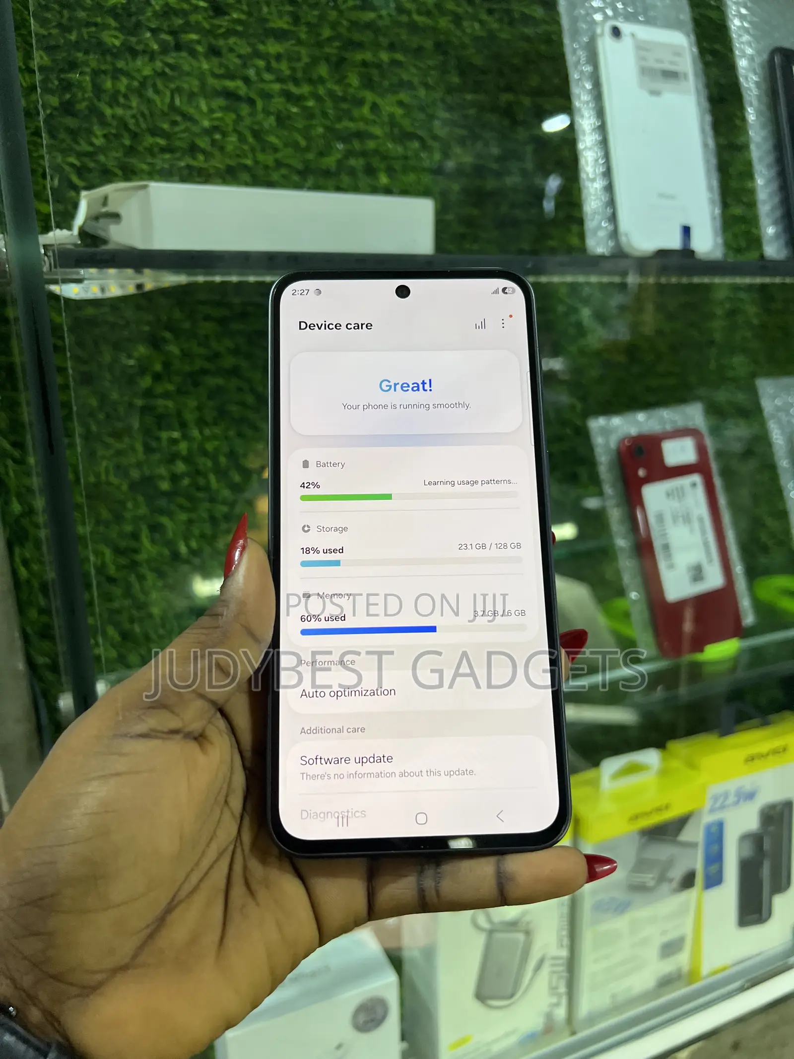 Samsung Galaxy A37 128 GB Gray