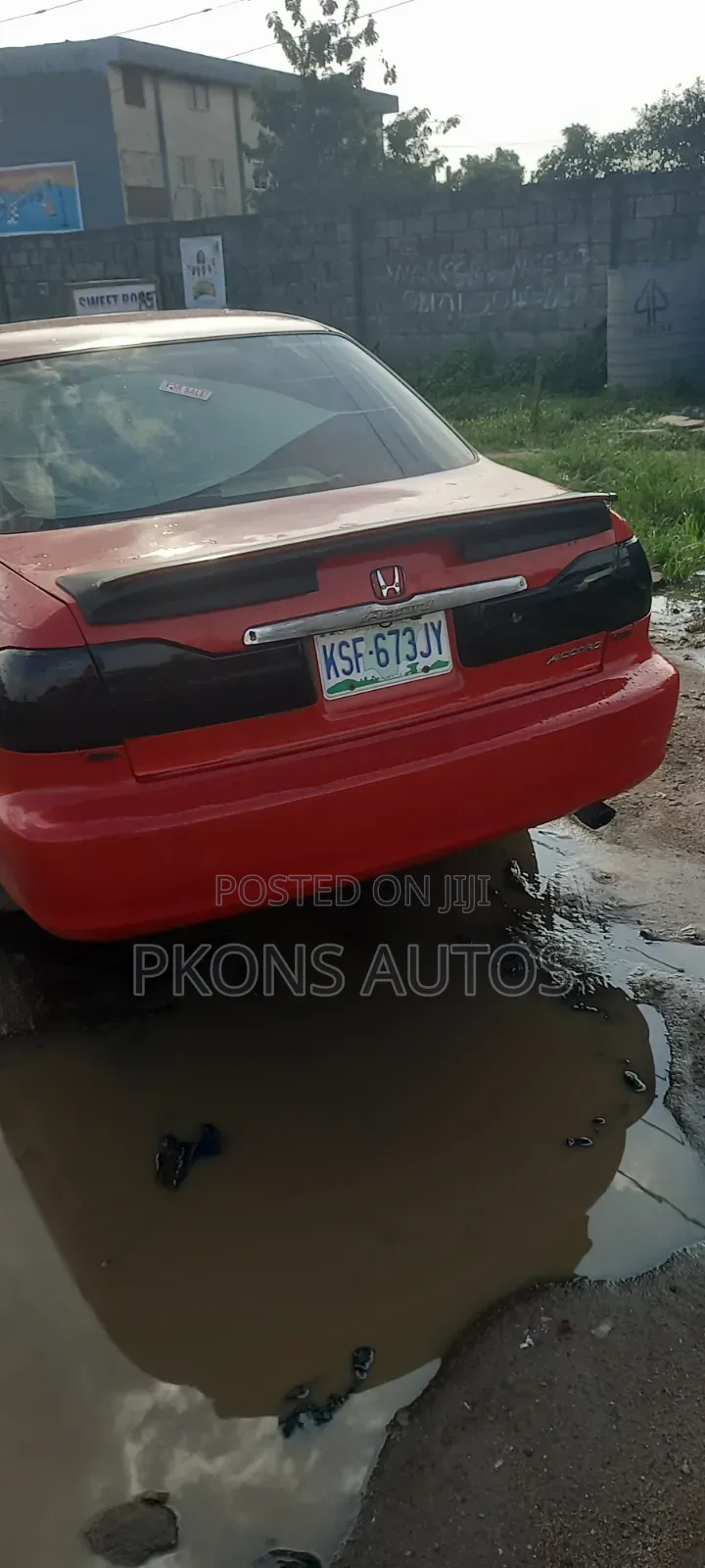 Honda Accord 2000 Red