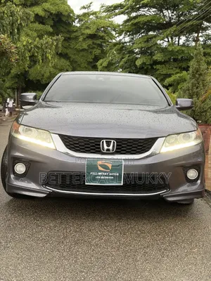 Honda Accord EX-L V-6 2dr Coupe (3.5L 6cyl 6M) 2014 Gray
