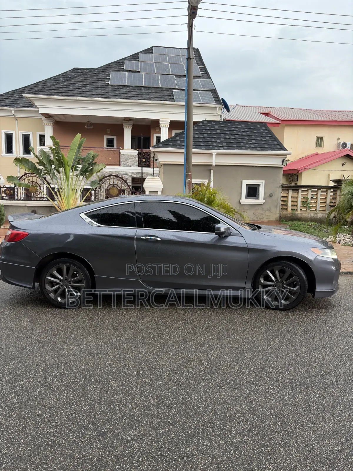Honda Accord EX-L V-6 2dr Coupe (3.5L 6cyl 6M) 2014 Gray