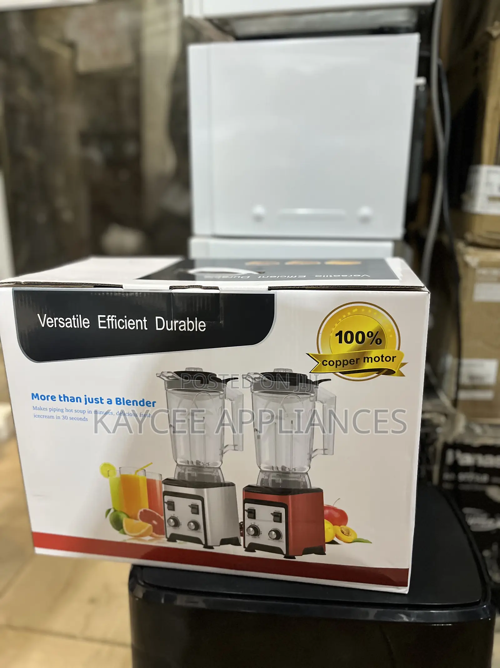 Commercial Blender With 100% Copper Motor