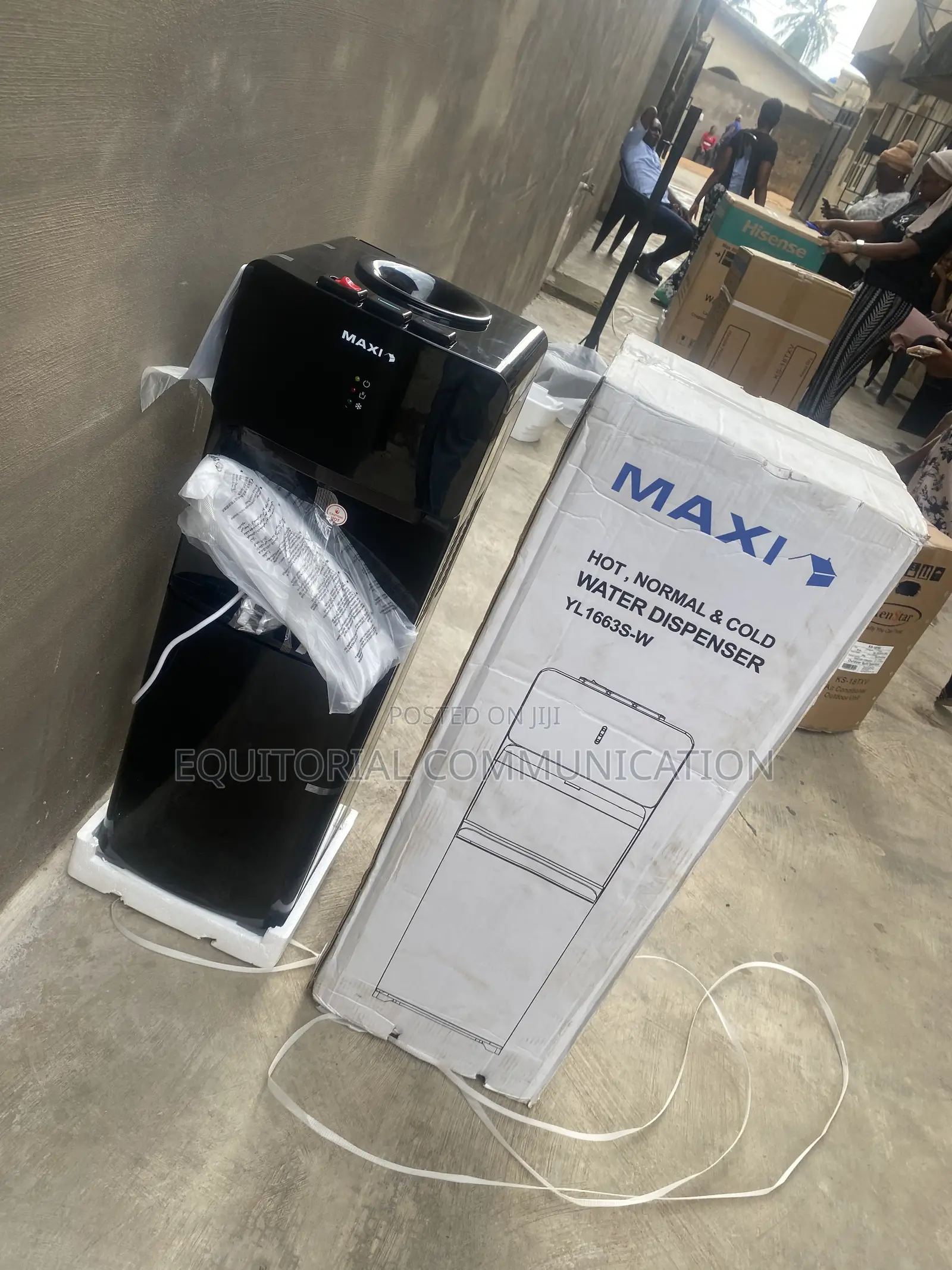 MAXI YL1663S-W Convenient Water Cooler for Home and Workplace