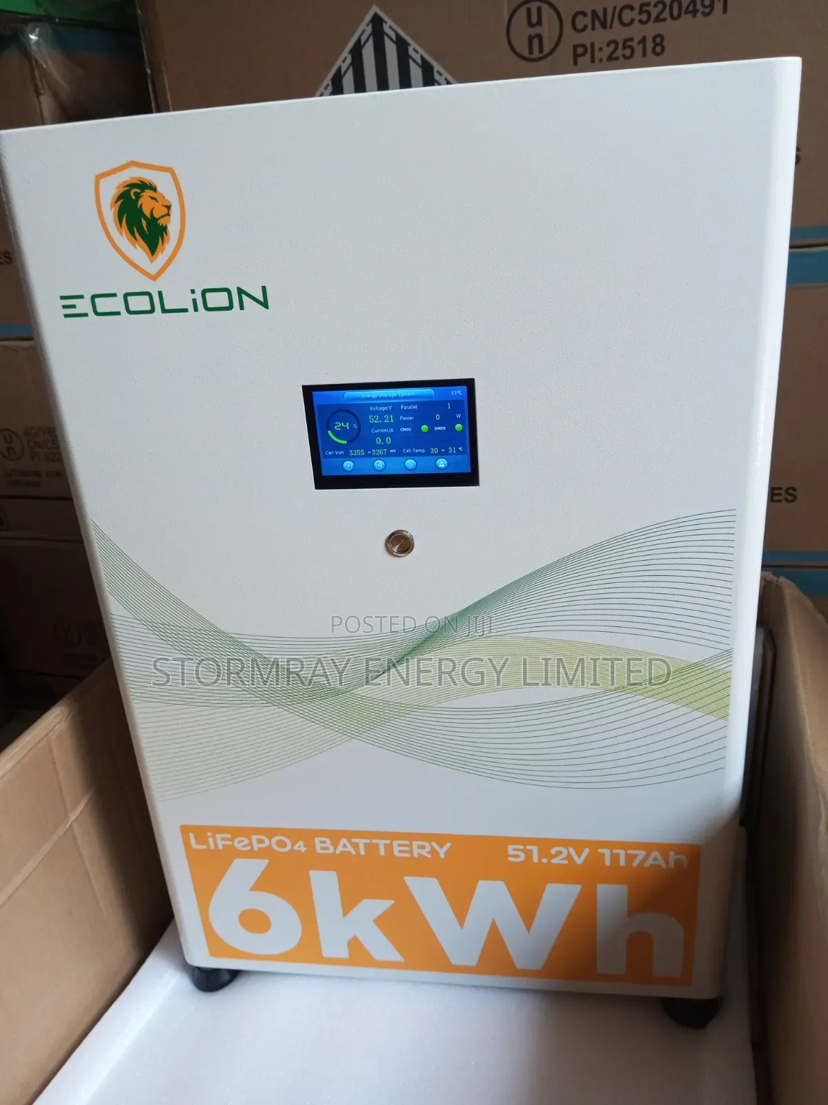6kwh Ecolion Lithium Battery