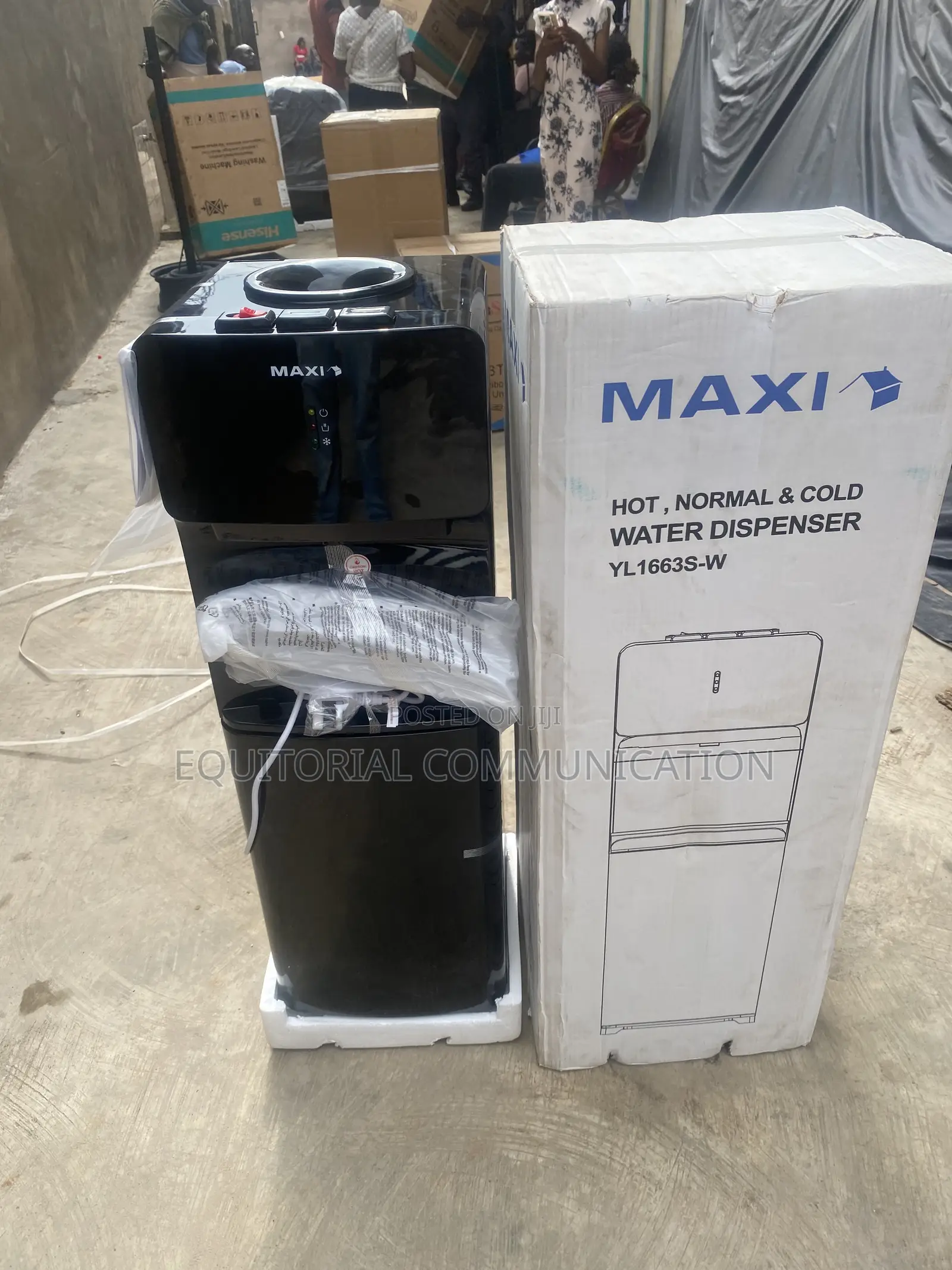 MAXI YL1663S-W Top-Loading Drinking Water Cooler for Families