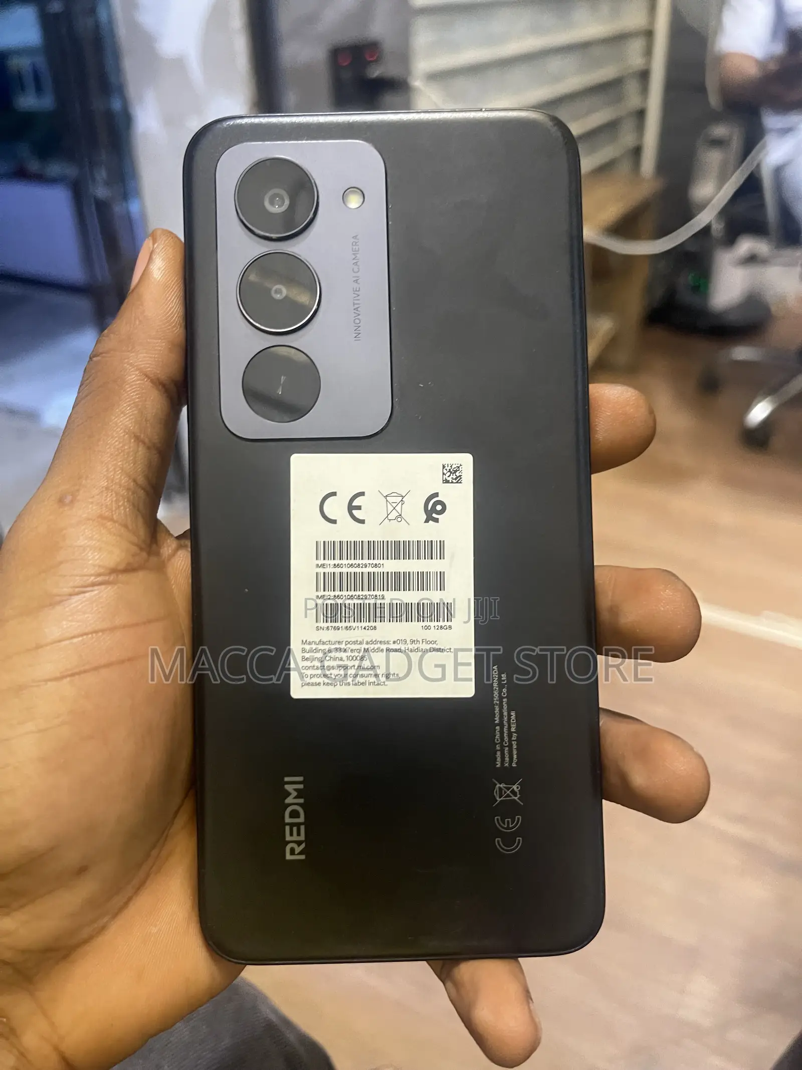 Xiaomi Redmi 15 128 GB Black