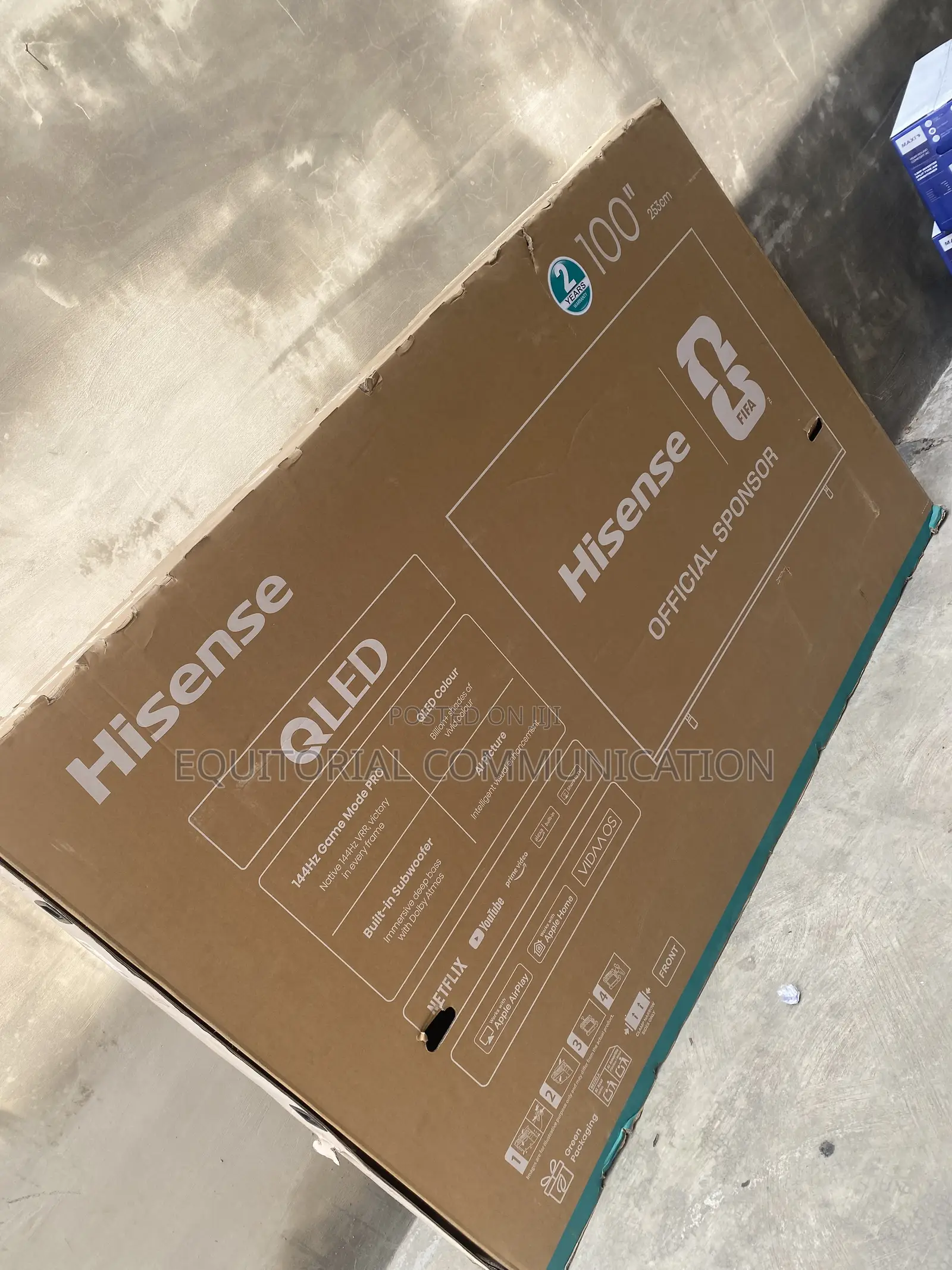 Hisense 100Q7Q 100-Inch QLED Smart TV