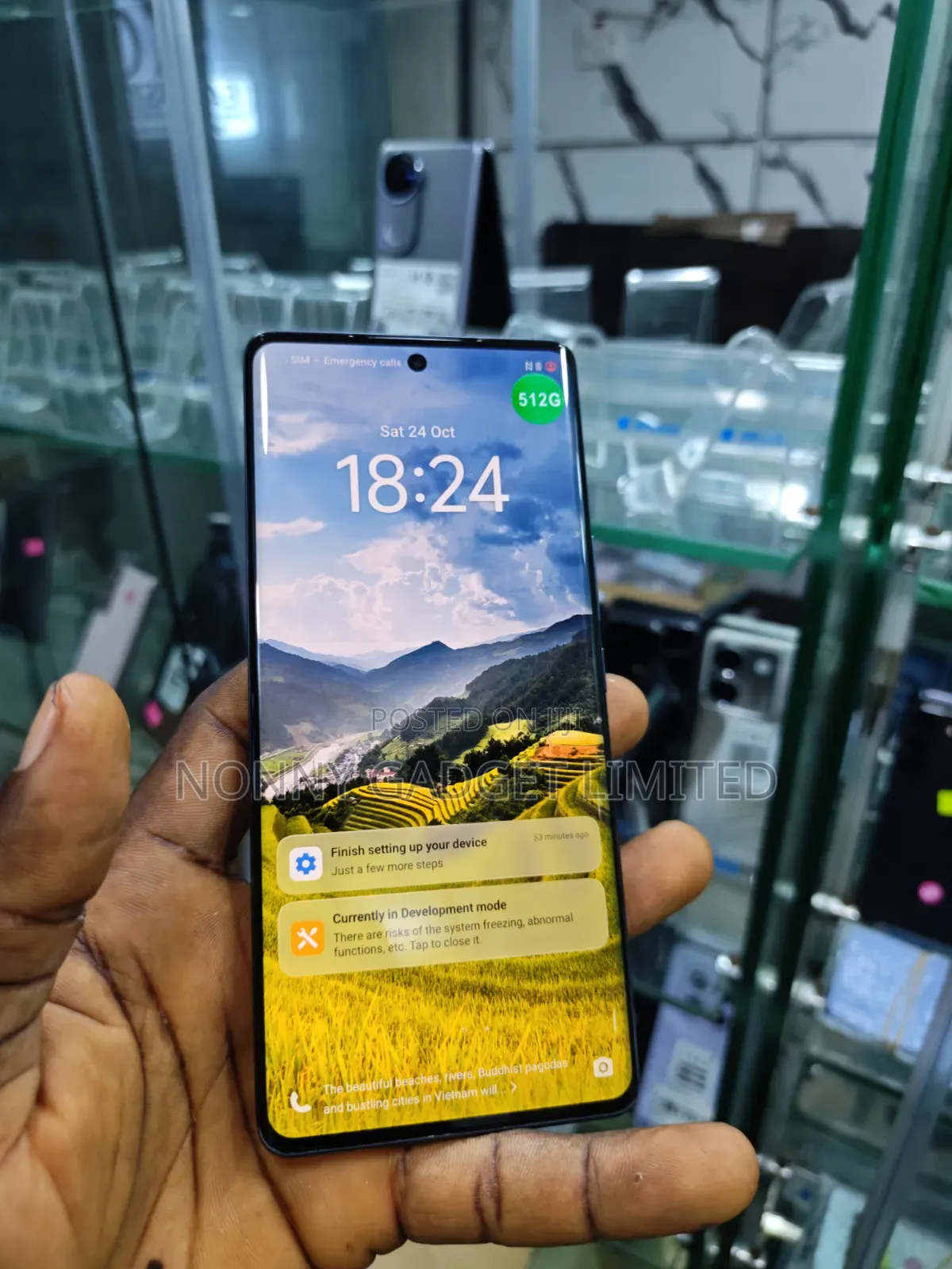 Vivo V40 512 GB Gray