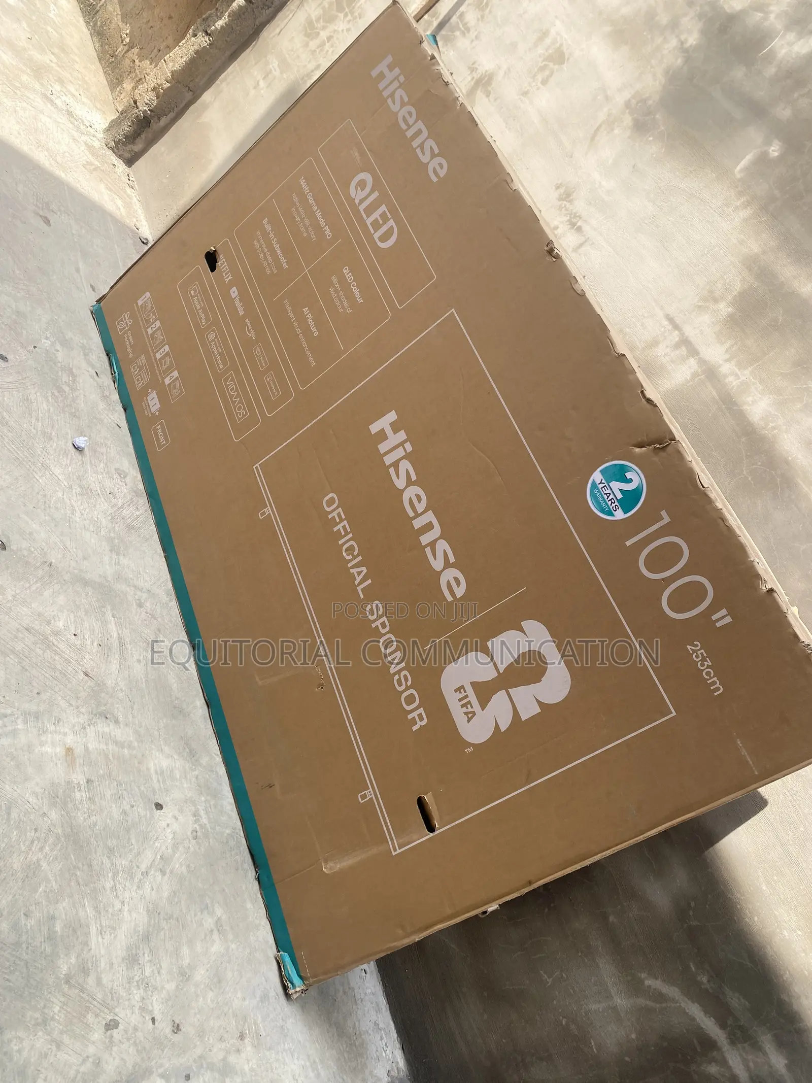 Hisense 100Q7Q 100-Inch QLED Smart TV for Movie Lovers