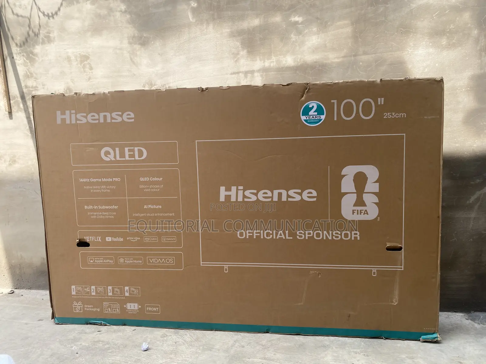 Hisense 100Q7Q 100-Inch Premium QLED Smart Television