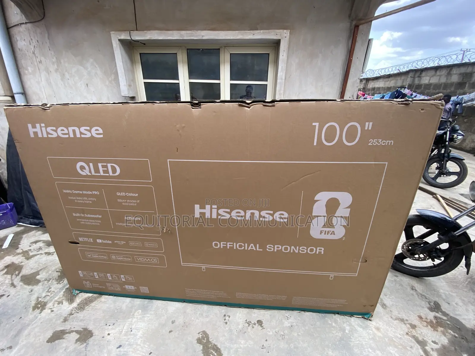 Hisense 100Q7Q 100-Inch QLED Smart TV for Movie Nights