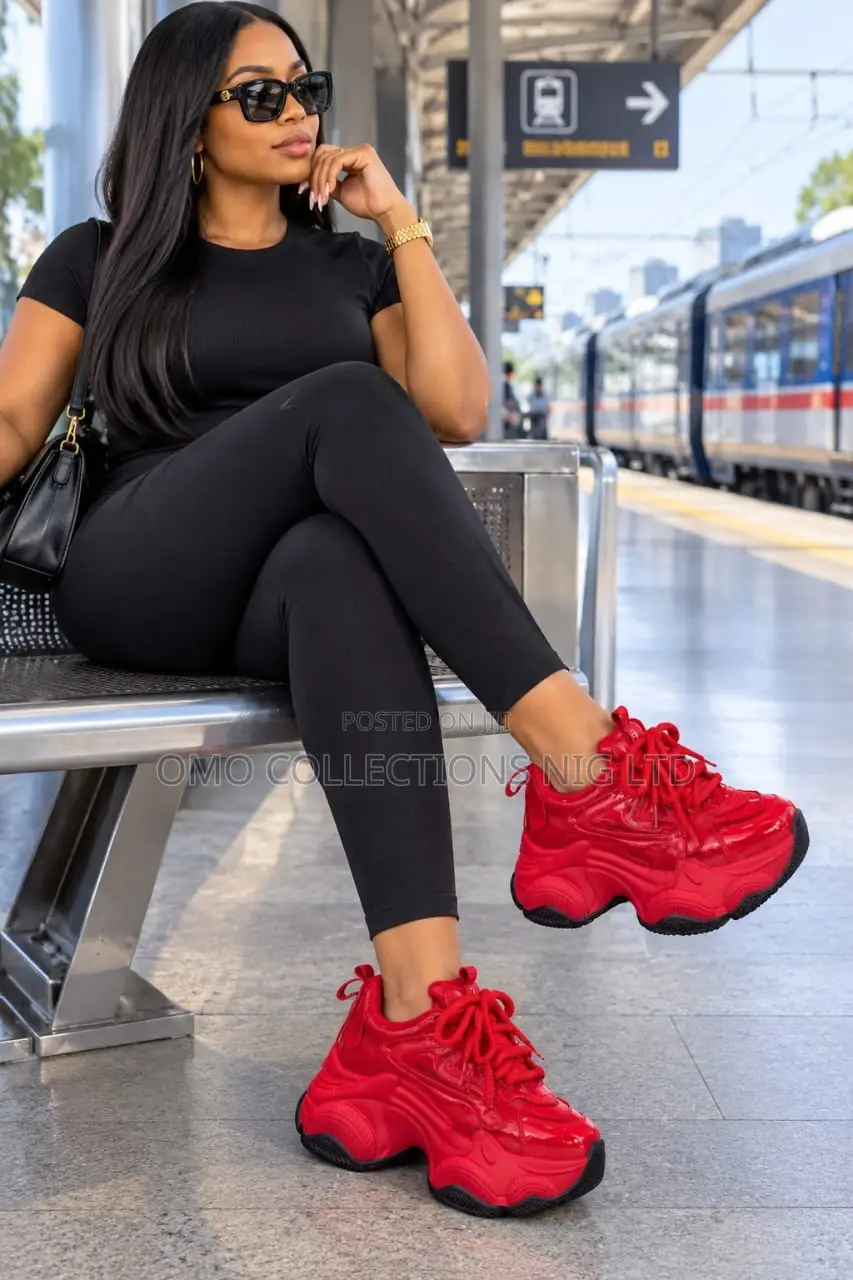 Women’s Luxury Chunky Sneakers – Fully Boxed