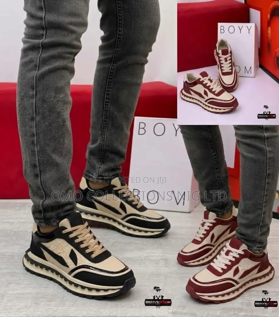 Fully Boxed Unisex Luxury Sneakers – Stylish Everyday Shoes