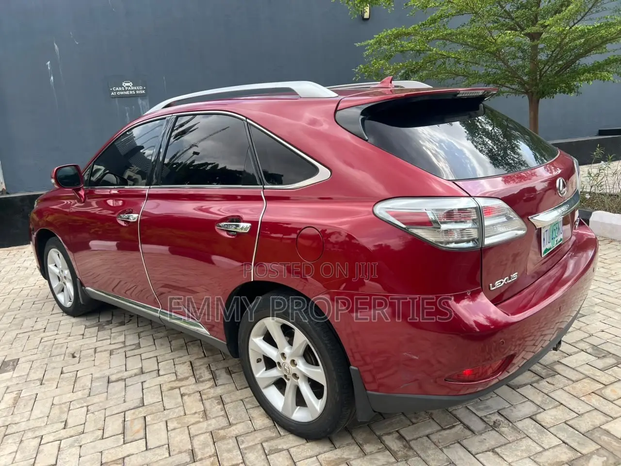 Lexus RX 2011 Red