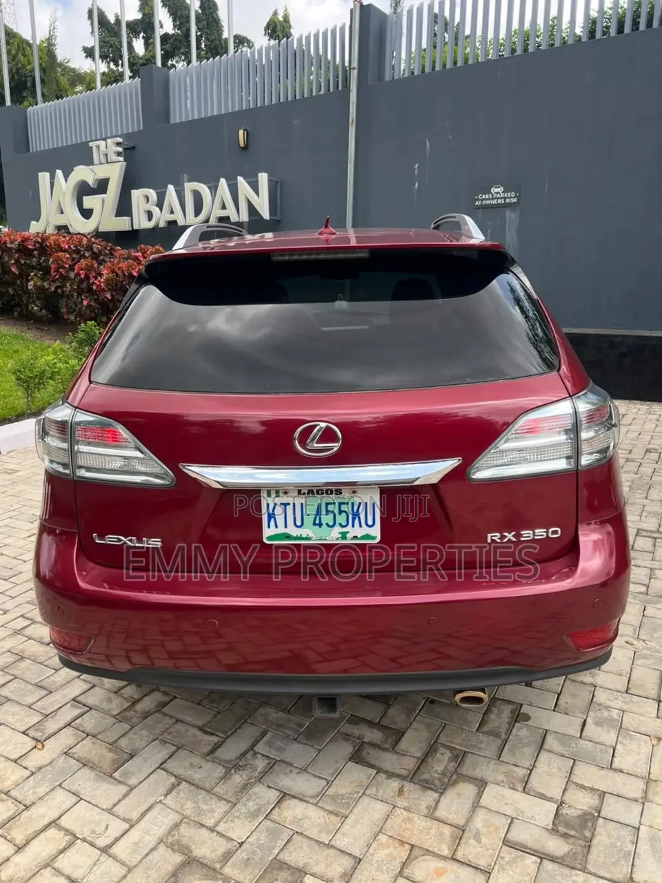 Lexus RX 2011 Red