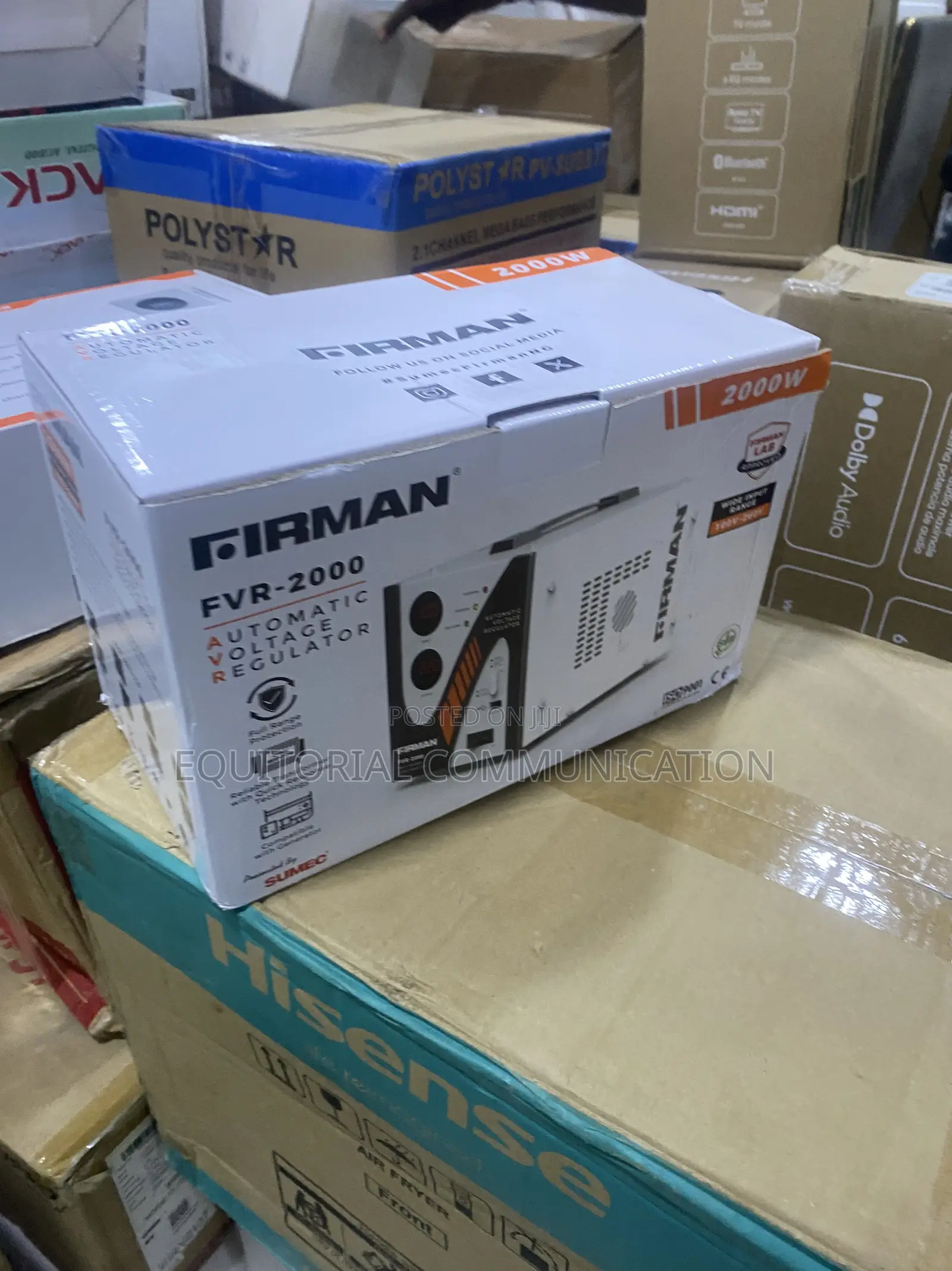 Firman FVR-2000 2000W Electrical Voltage Regulator 100V–260V