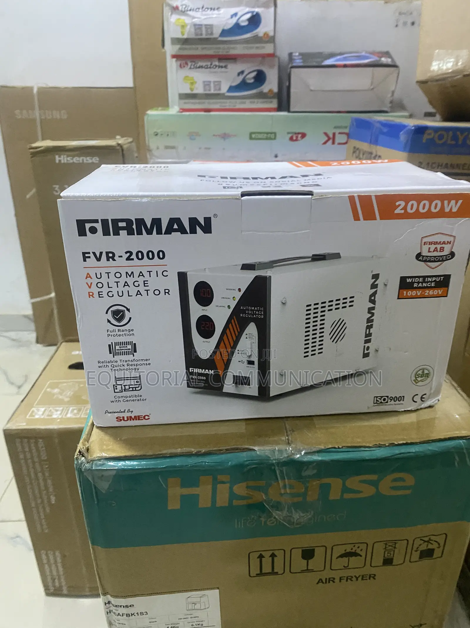 Firman FVR-2000 2000W Stable Power Voltage Regulator 100V–260V