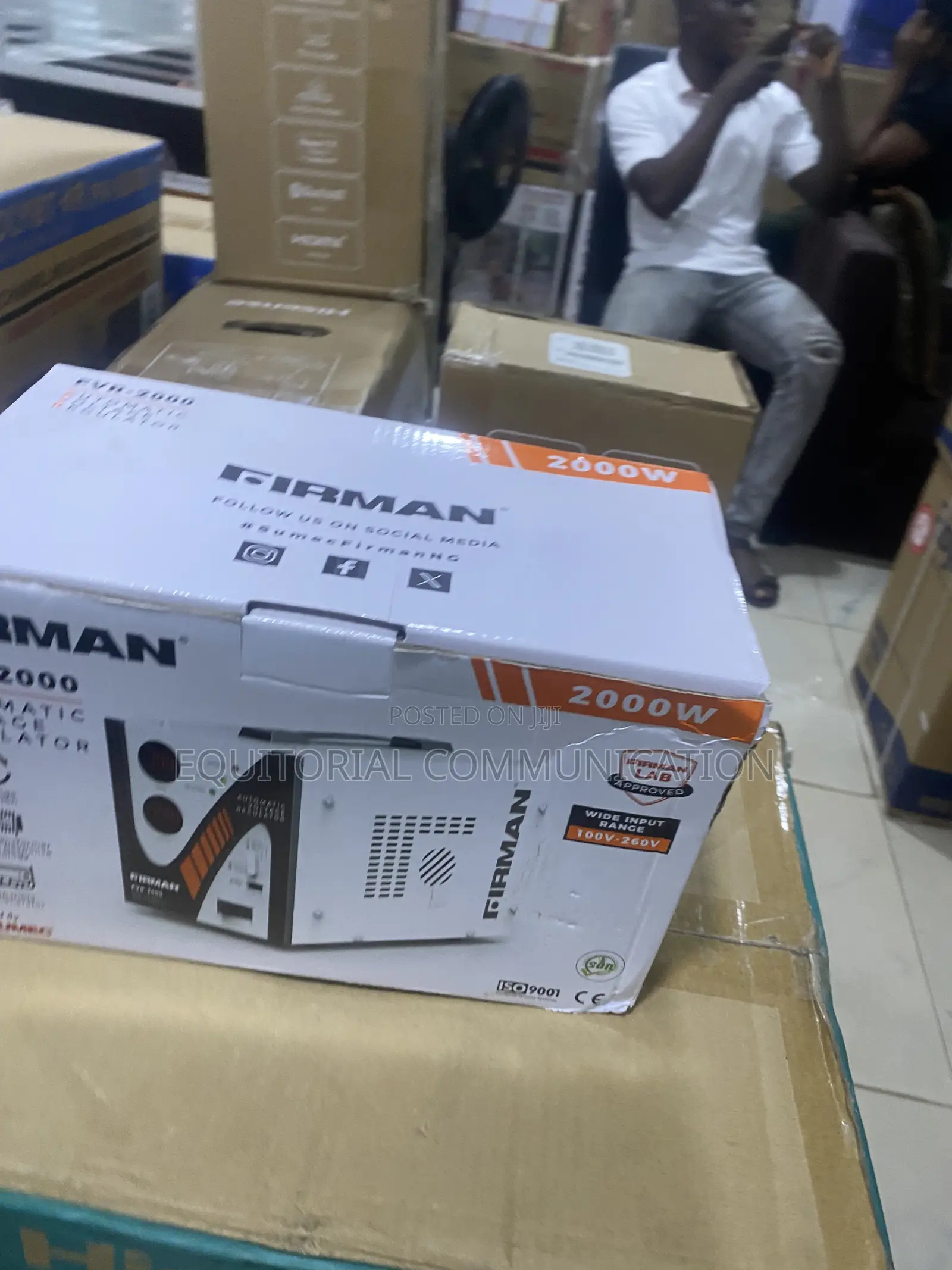 Firman FVR-2000 2000W Electrical Power Regulator 100V–260V
