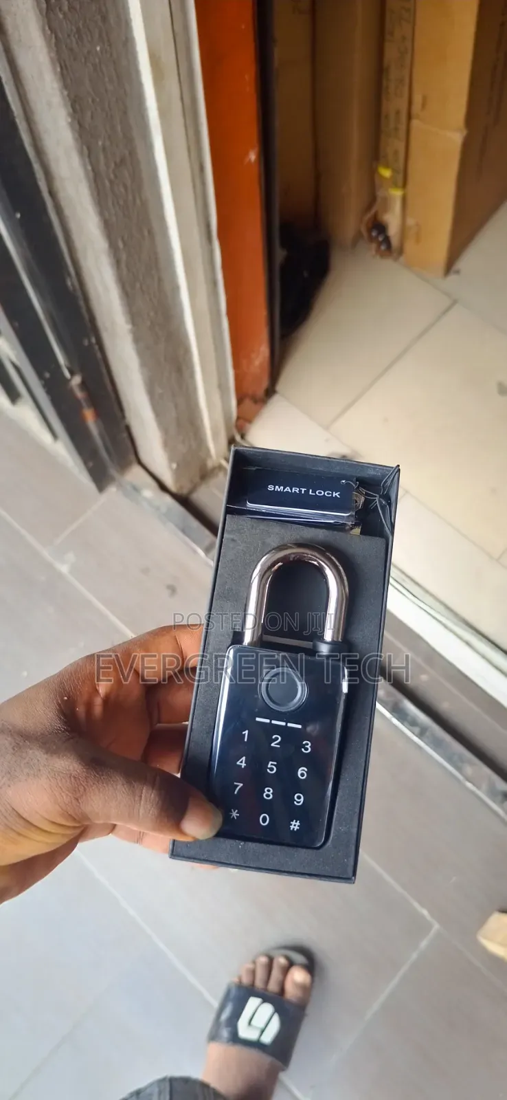 Smart Tuya Fingerprint Pad Lock