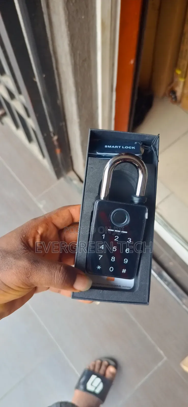 Smart Tuya Fingerprint Pad Lock