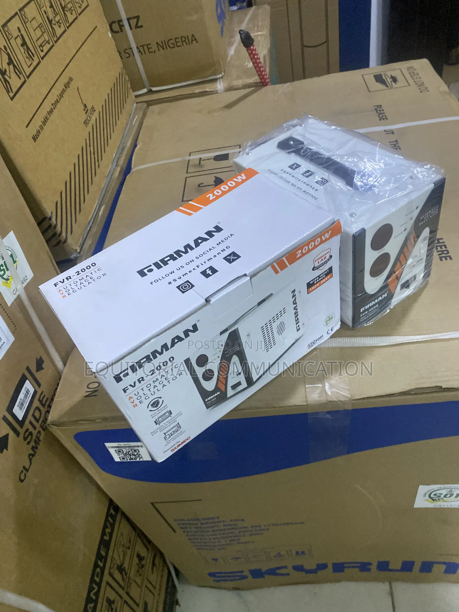 Firman FVR-2000 2000W Power Stability Voltage Stabilizer 100V–260V