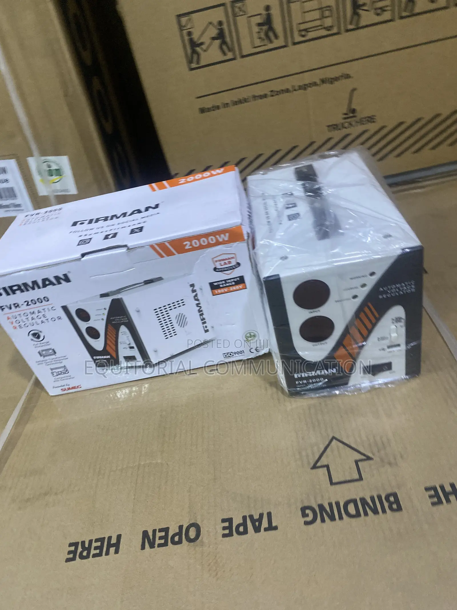 Firman FVR-2000 2000W Input Voltage Regulator 100V–260V