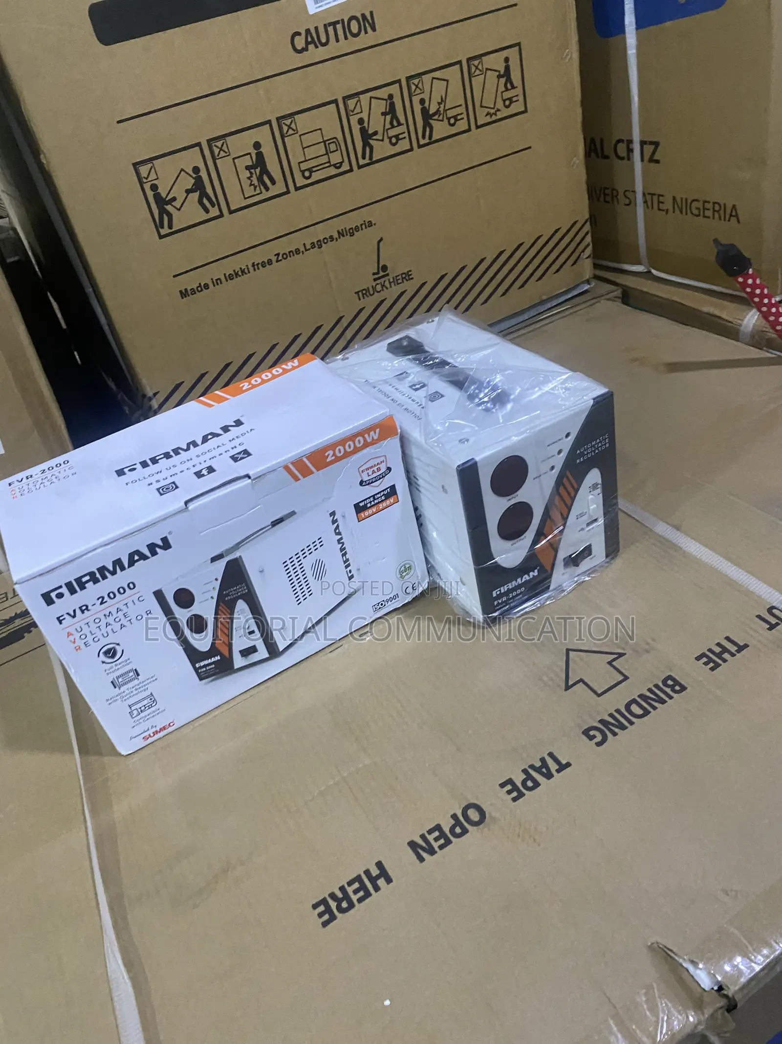 Firman FVR-2000 2000W Voltage Stabilizer for Home Use 100V–260V