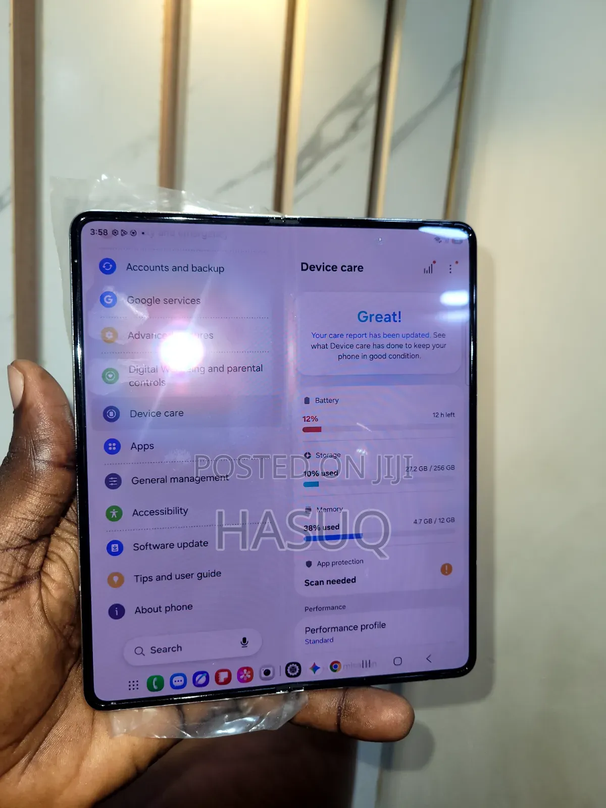 Samsung Galaxy Z Fold 5 256 GB Blue