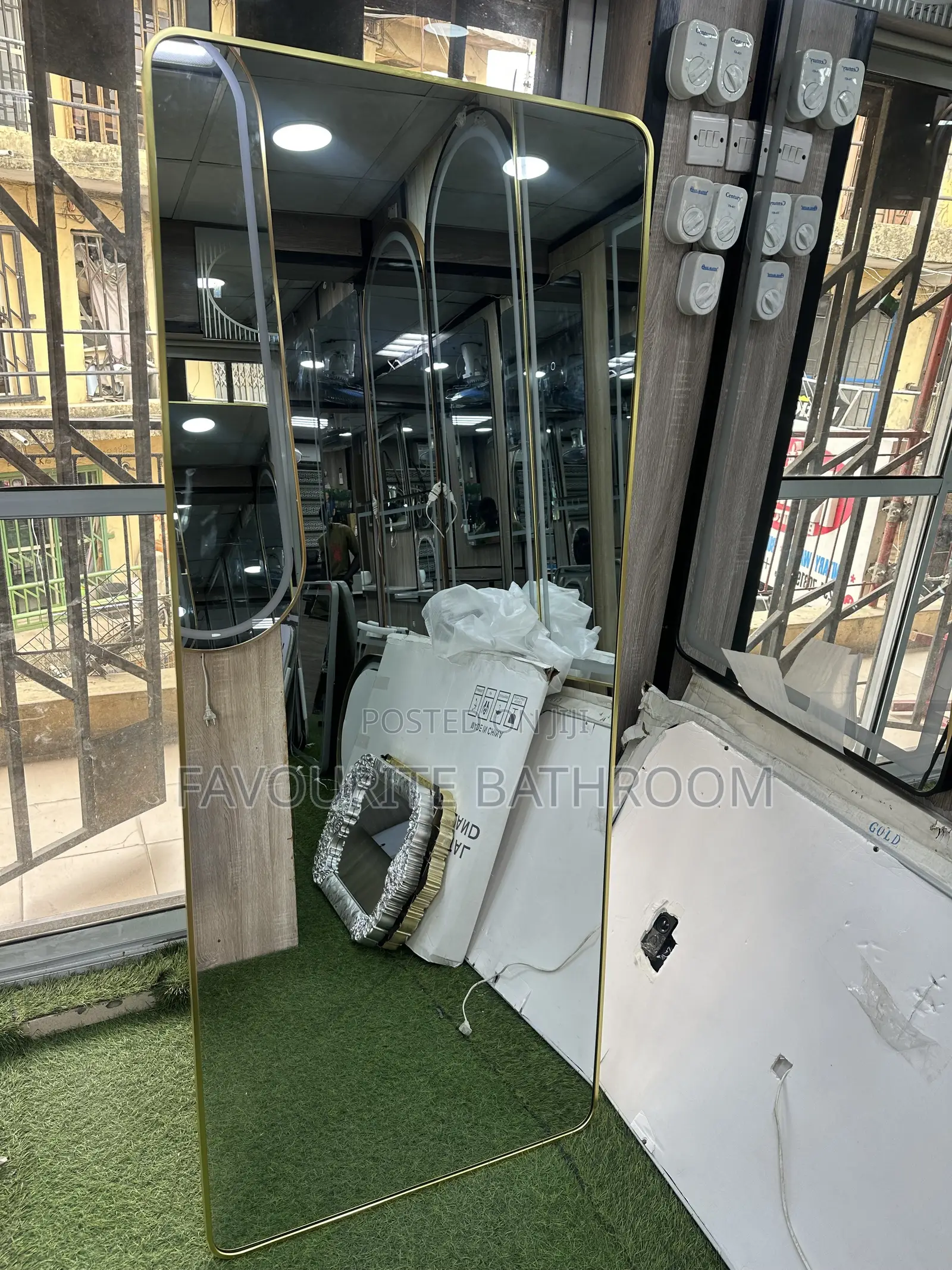 170by70 Alluminum Frame Standing Mirror