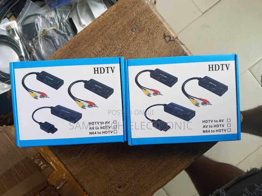 HDMI to Av Adapter & Av to HDMI Adapter Converter
