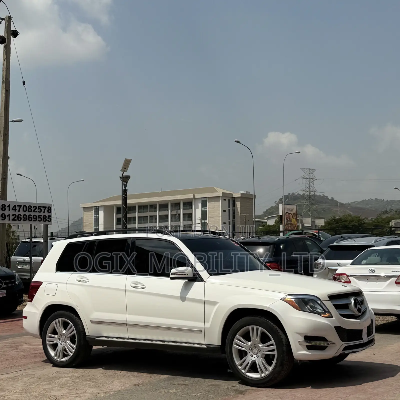 Mercedes-Benz GLK-Class 350 2014 White