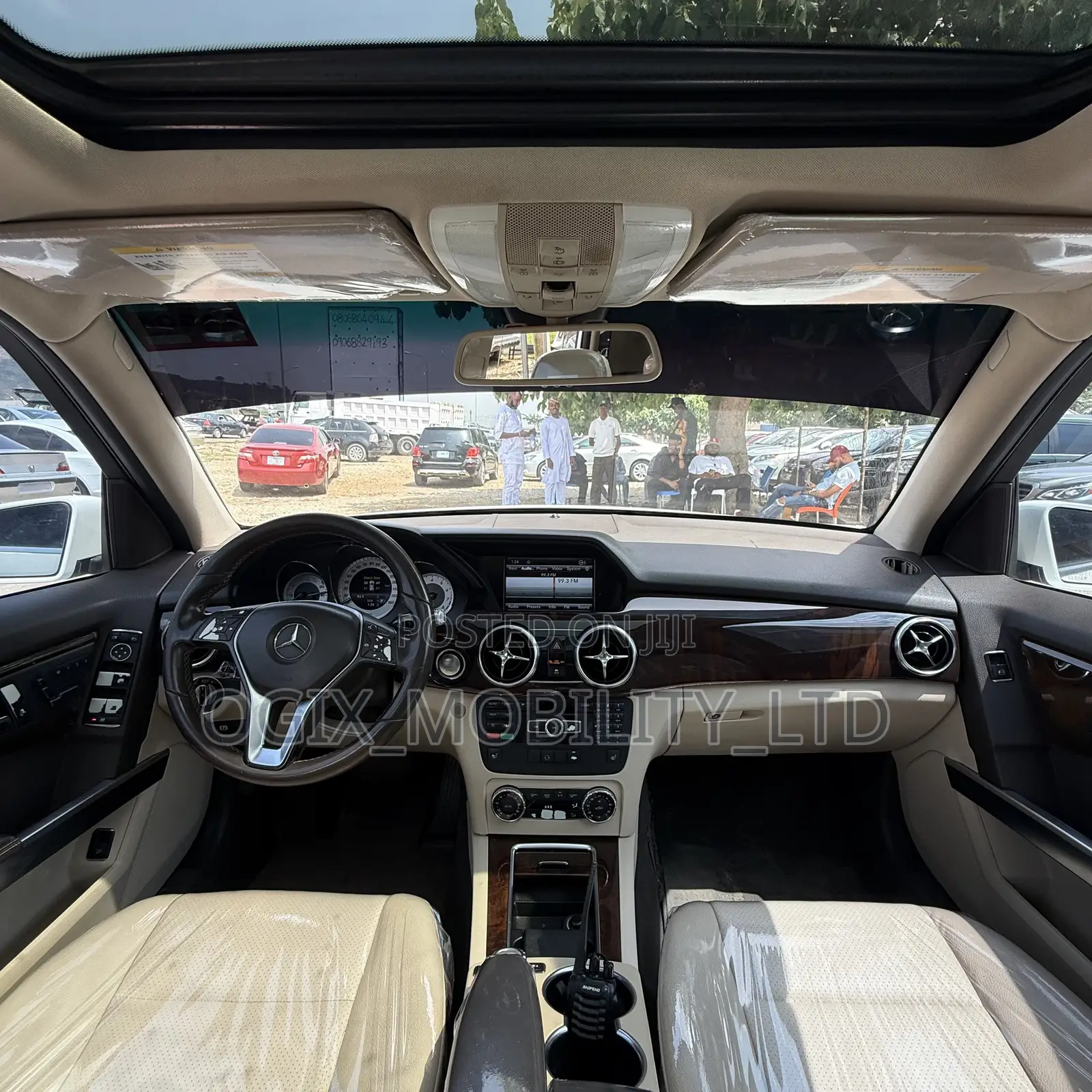 Mercedes-Benz GLK-Class 350 2014 White