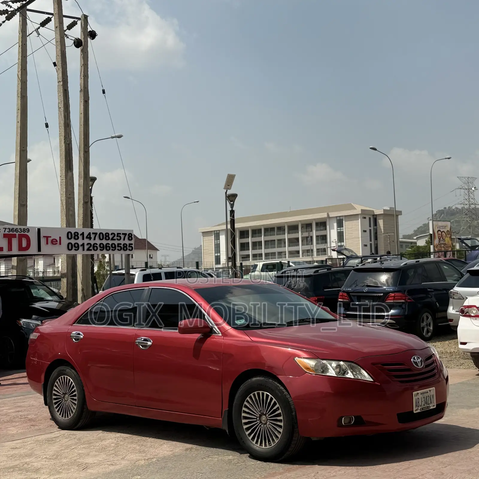 Toyota Camry LE 4dr Sedan (2.4L 4cyl 5A) 2007 Red