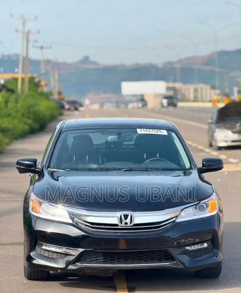 Honda Accord EX-L V6 4dr Sedan FWD (3.5L 6cyl 6A) 2017 Black