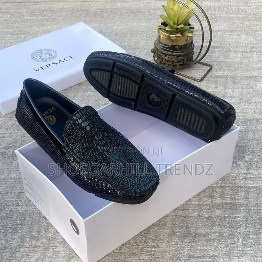 Burberry Balmain Versace Premium Loafers for Men – Timeless Style
