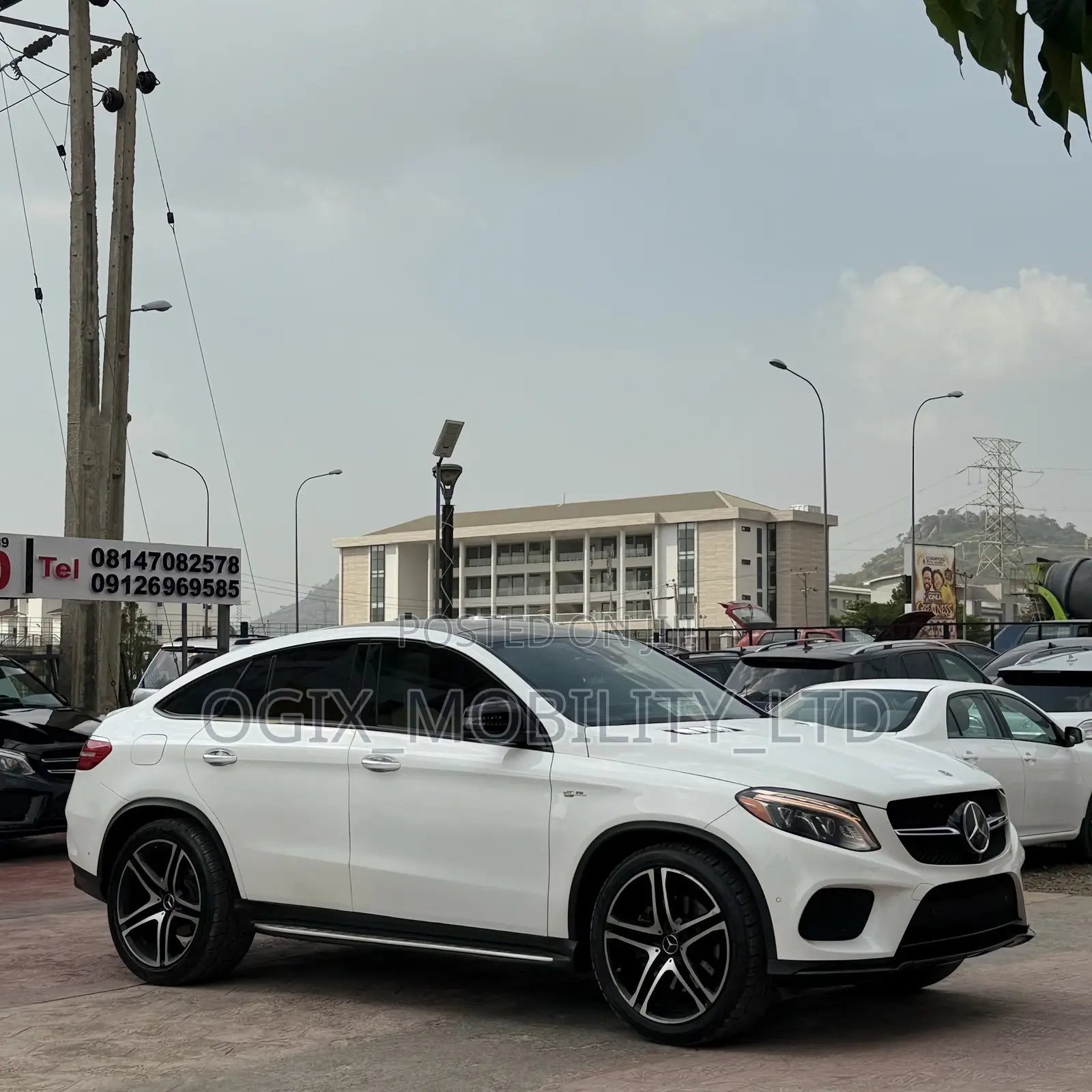 Mercedes-Benz GLE-Class AMG GLE 43 4MATIC 2018 White