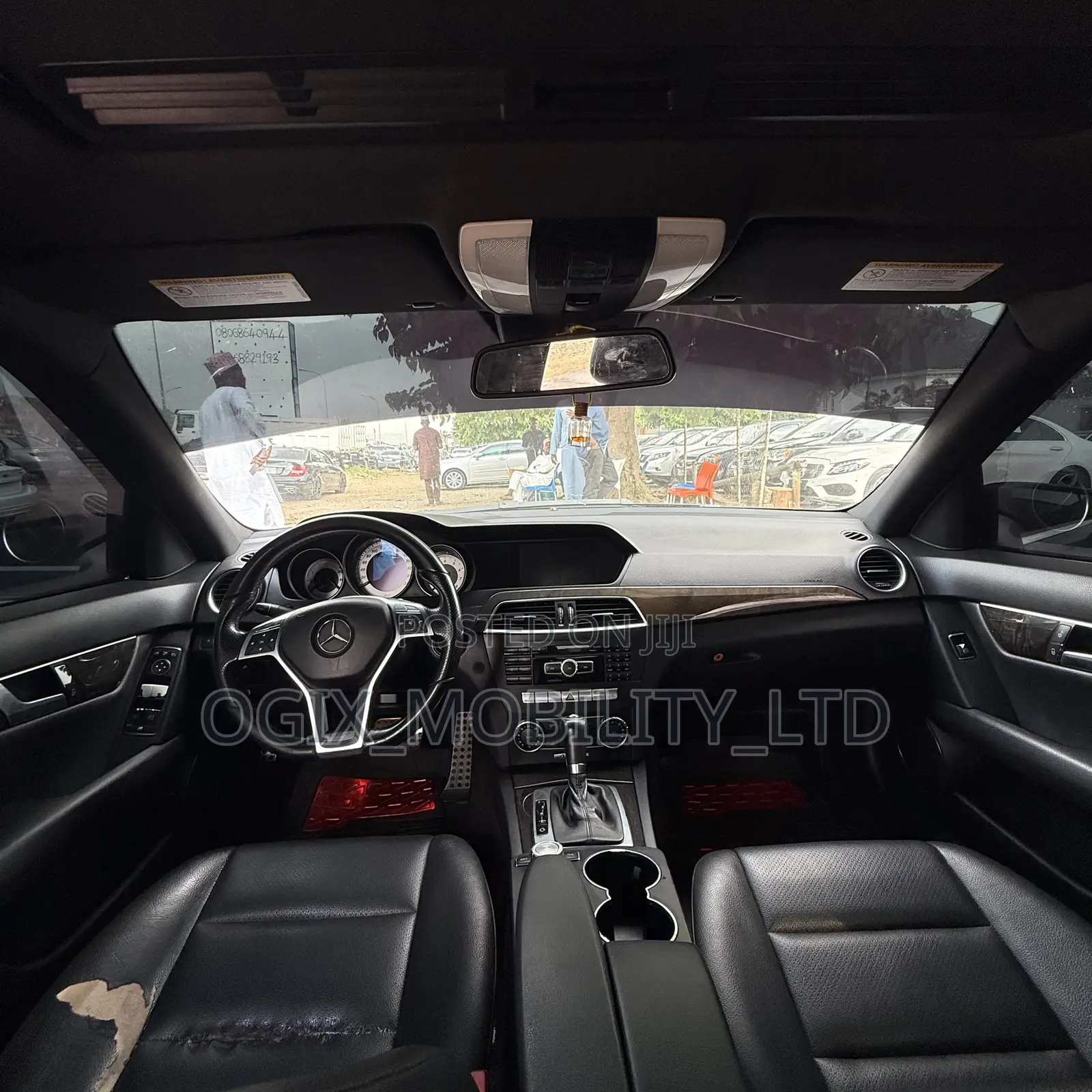 Mercedes-Benz C300 2012 Black